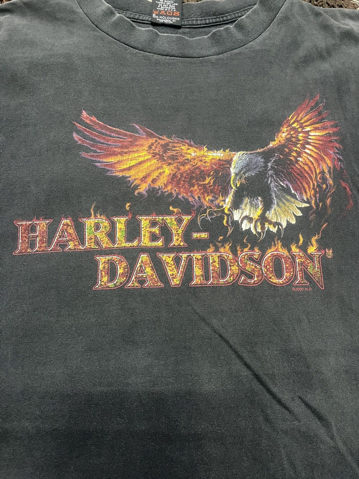 Harley Davidson × Vintage VINTAGE Y2K HARLEY DAVIDSON DODGE CITY TEE VERY RARE Size US XL / EU 56 / 4 - 3 Thumbnail