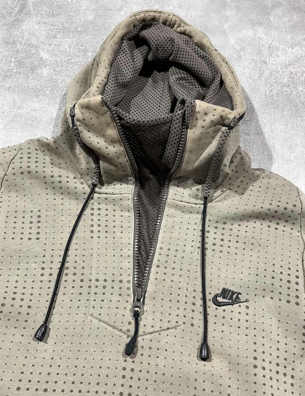 Nike Vintage Y2K Nike Brown hoodie V mask street style Size US S / EU 44-46 / 1 - 5 Thumbnail
