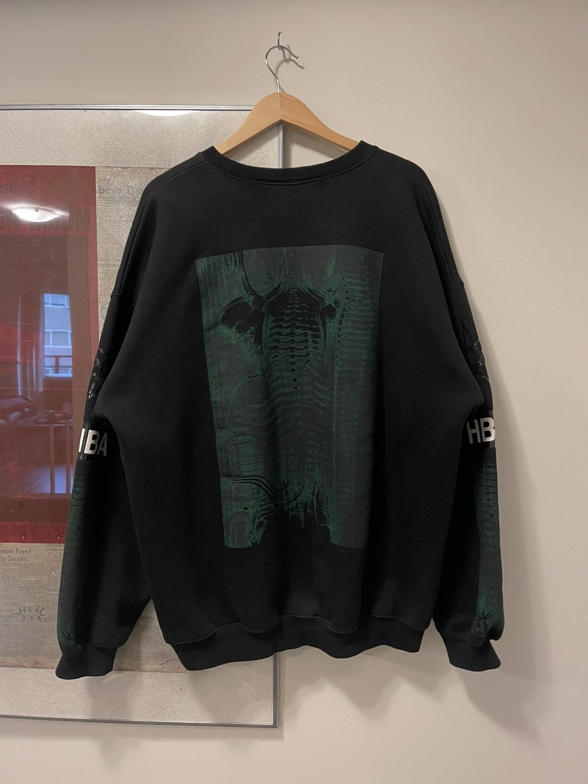 Hood By Air Skeletal X-Ray Pullover Sweater