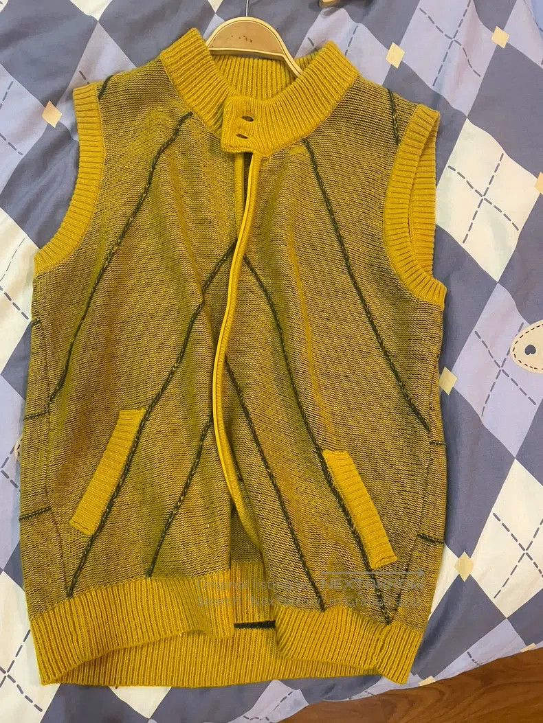Kiko Kostadinov Kiko Kostadinov yellow vest Size US M / EU 48-50 / 2 - 1 Thumbnail