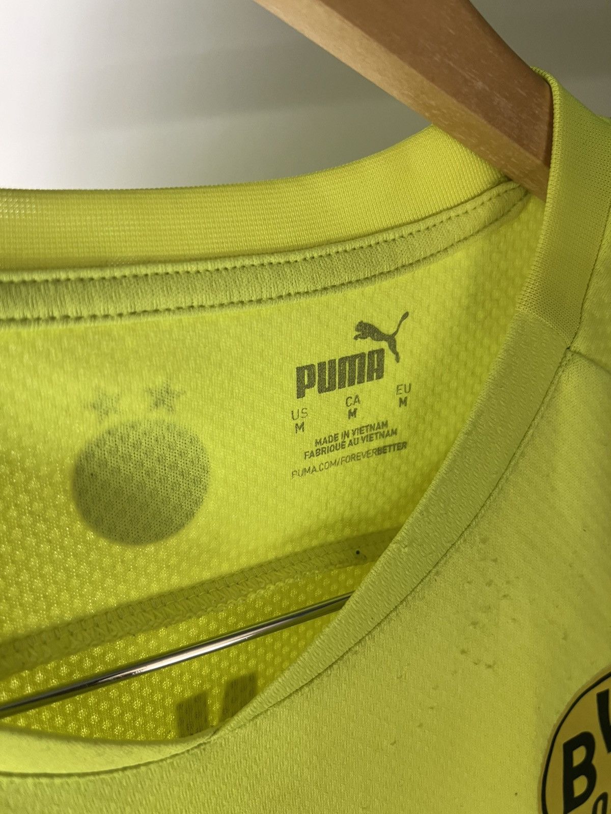 Puma VINTAGE PUMA FC BORUSSIA DORTMUND GERMANY SOCCER JERSEY Y2K Size US M / EU 48-50 / 2 - 11 Thumbnail