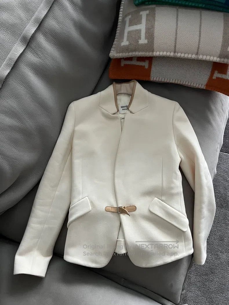 Hermes Hermes Short jacket Size XXS / US 00 / IT 34 - 1 Thumbnail