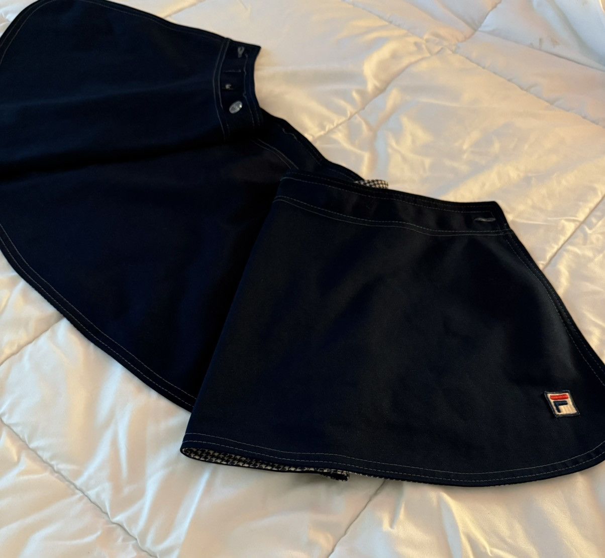 Fila × Vintage Vintage Fila Skirt Size 26" / US 2 / IT 38 - 3 Thumbnail