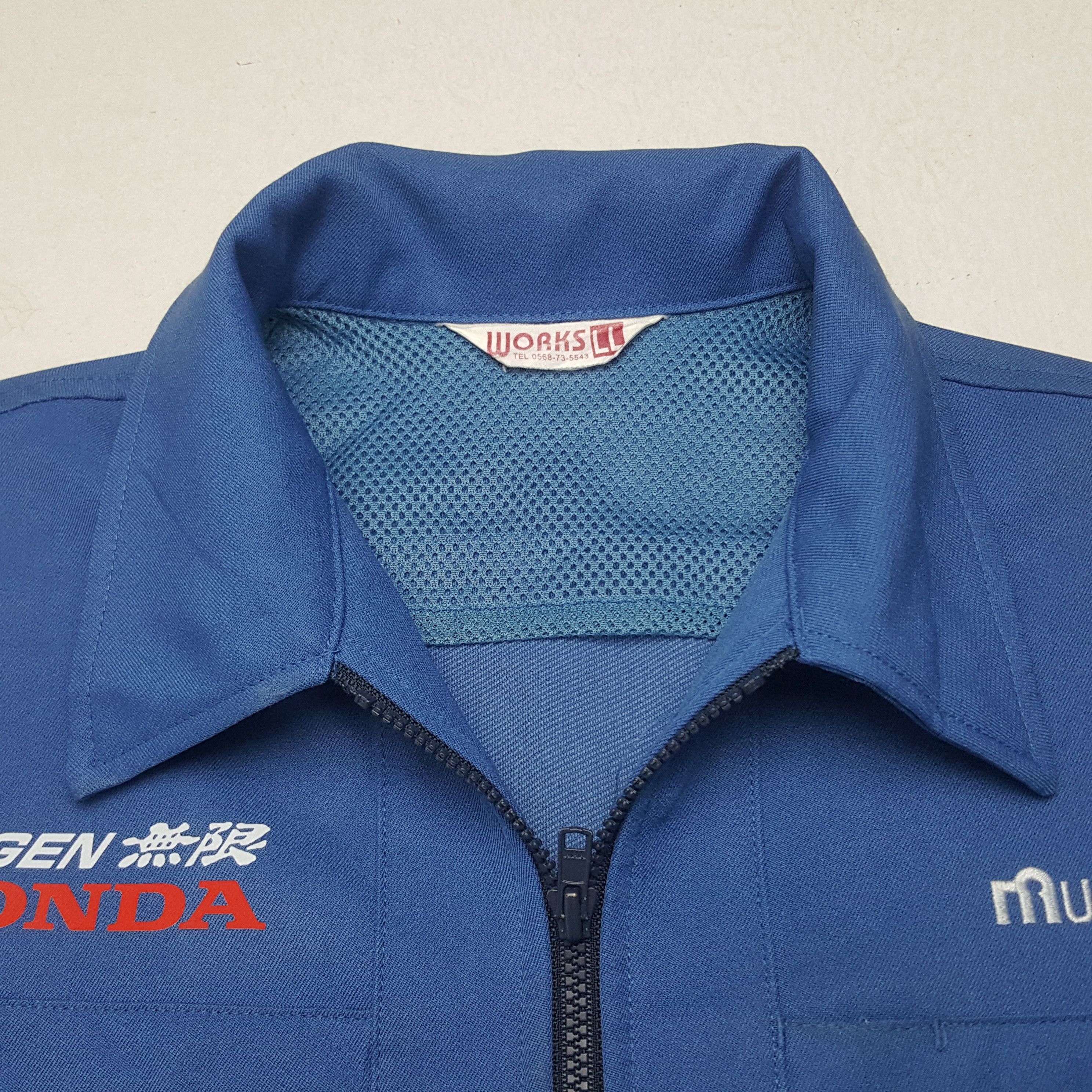 Honda × Japanese Brand × Vintage Vintage Mugen Honda Japanese Racing Team Custom Art Jackets Size US M / EU 48-50 / 2 - 5 Thumbnail