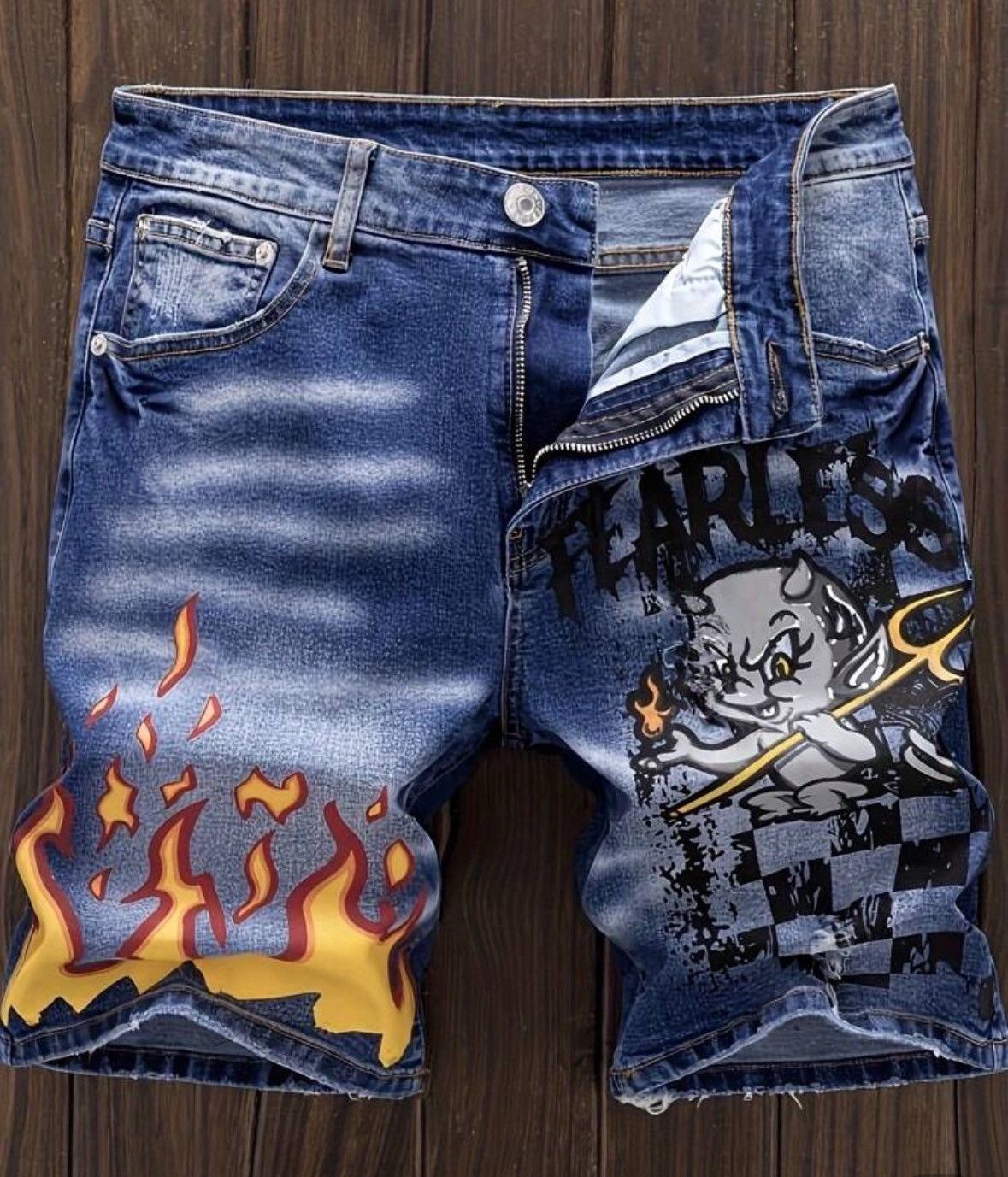 Other × Vintage Street Heat Shorts 🩳 All Sizes Size US 38 / EU 54 - 1 Thumbnail