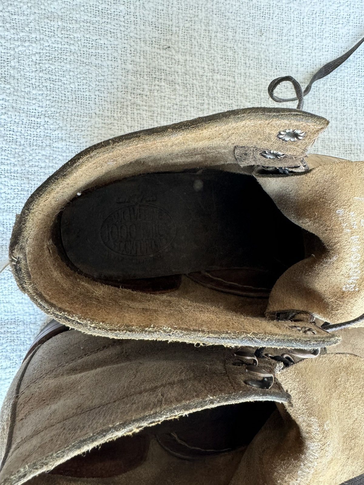 Wolverine Wolverine 1000 Mile Boot - Rough Out - Plain Toe Size US 7 / EU 40 - 10 Thumbnail