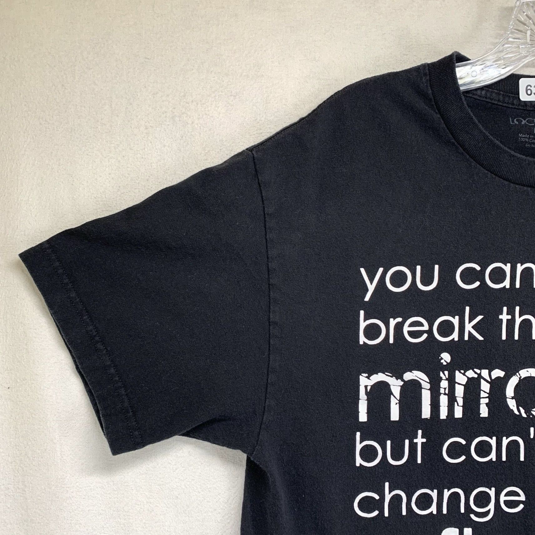 Vintage Locksmith Graphic Print T-Shirt Mens Large Black Sci-Fi Quote Short Sleeve Crew Neck Size US L / EU 52-54 / 3 - 7 Thumbnail
