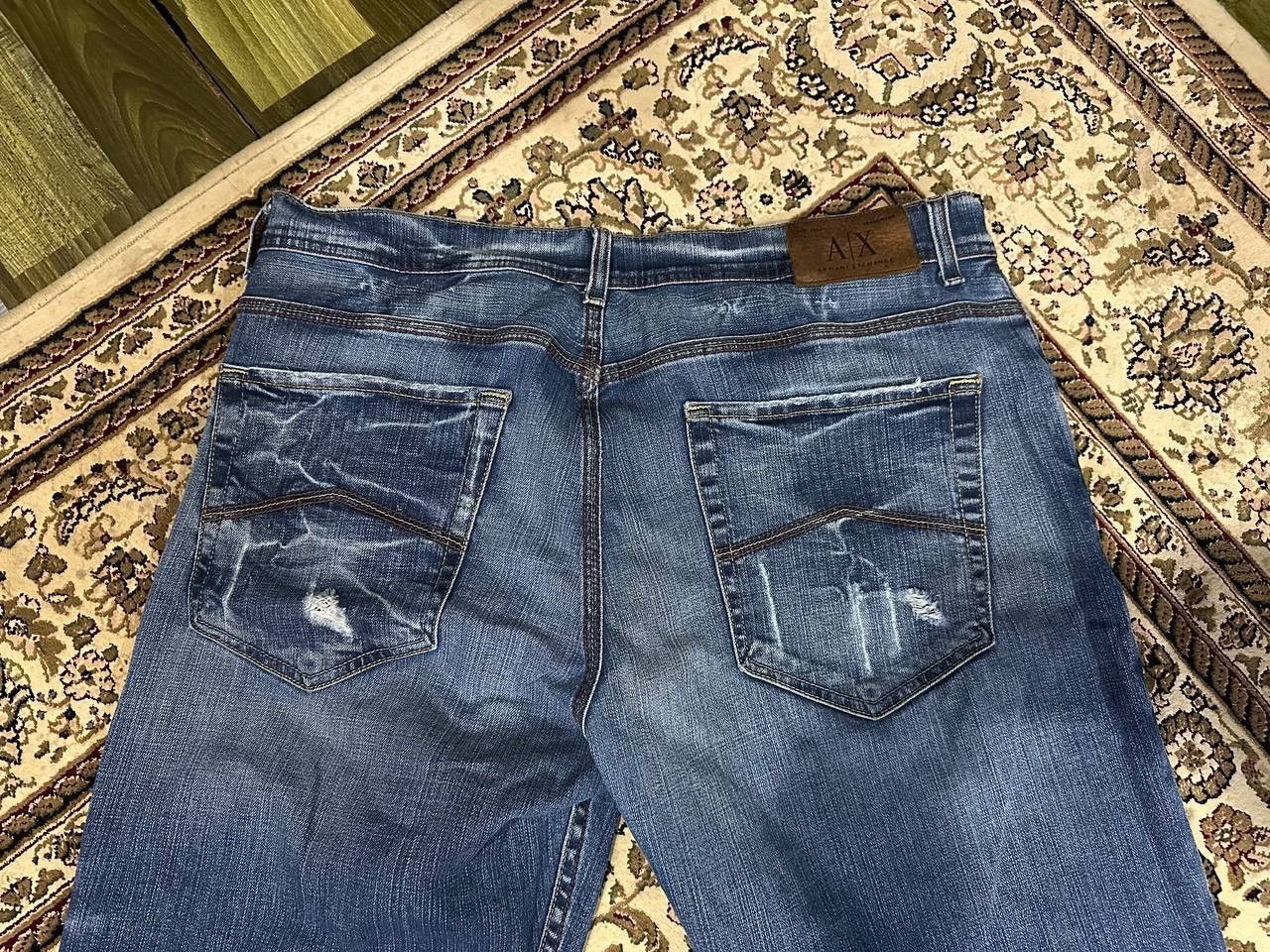 Armani Exchange × Designer armani exchange Y2K DENIM PANTS JEANS Size US 38 / EU 54 - 4 Thumbnail