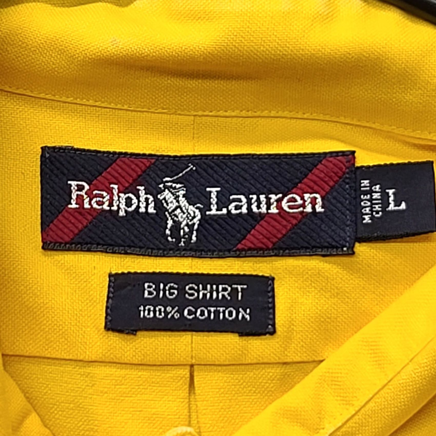 Ralph Lauren Ralph Lauren Big Shirt Mens L Black Label Regular Fit Long Sleeve Casual Comfort Button-Up Shirt Size US L / EU 52-54 / 3 - 2 Thumbnail
