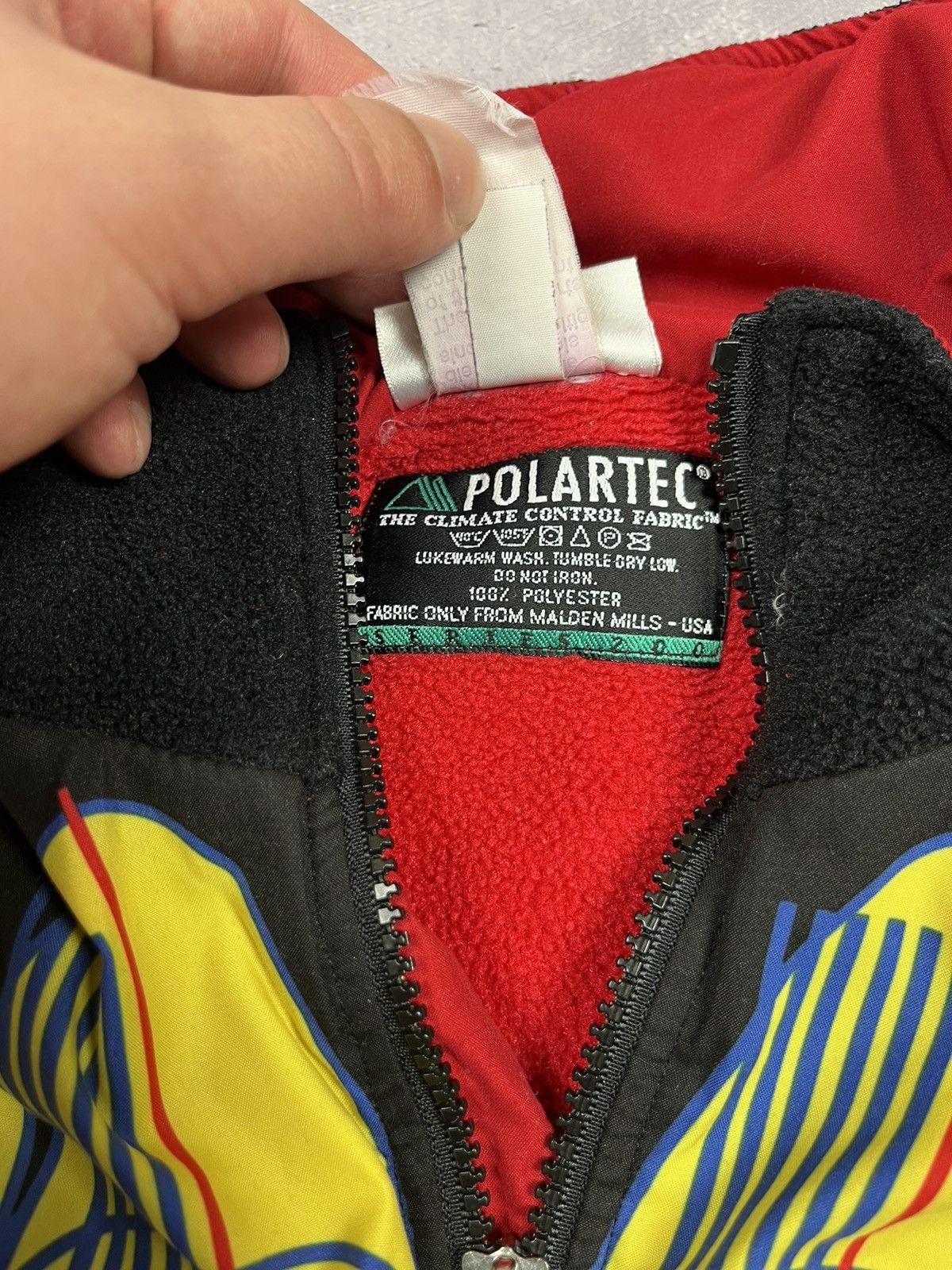 Adidas RARE! Vintage Adidas Winspeed Fleece Jacket Polartec Size US M / EU 48-50 / 2 - 11 Thumbnail