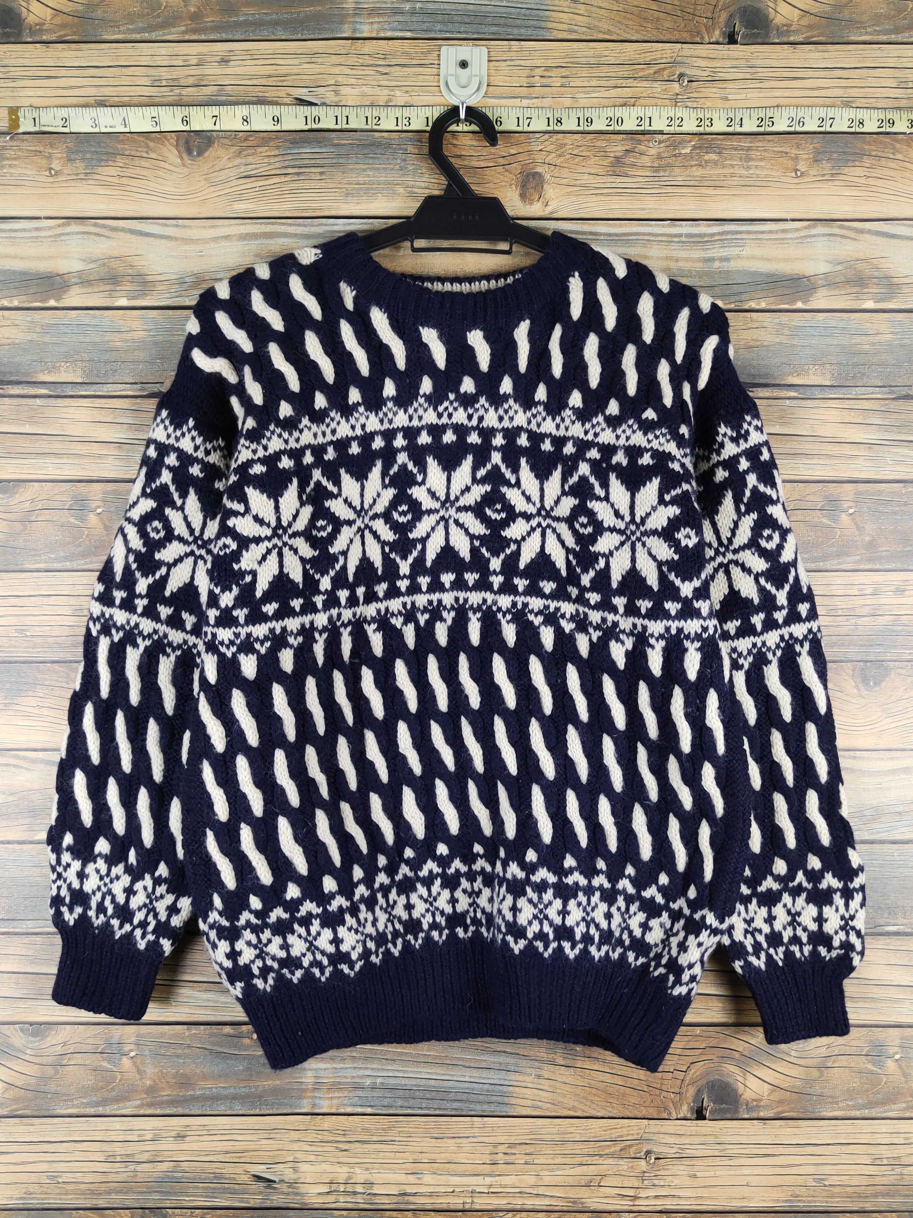 Japanese Brand Mind More Navy Knitwear Sweatshirts #W1937 Size M / US 6-8 / IT 42-44 - 1 Thumbnail