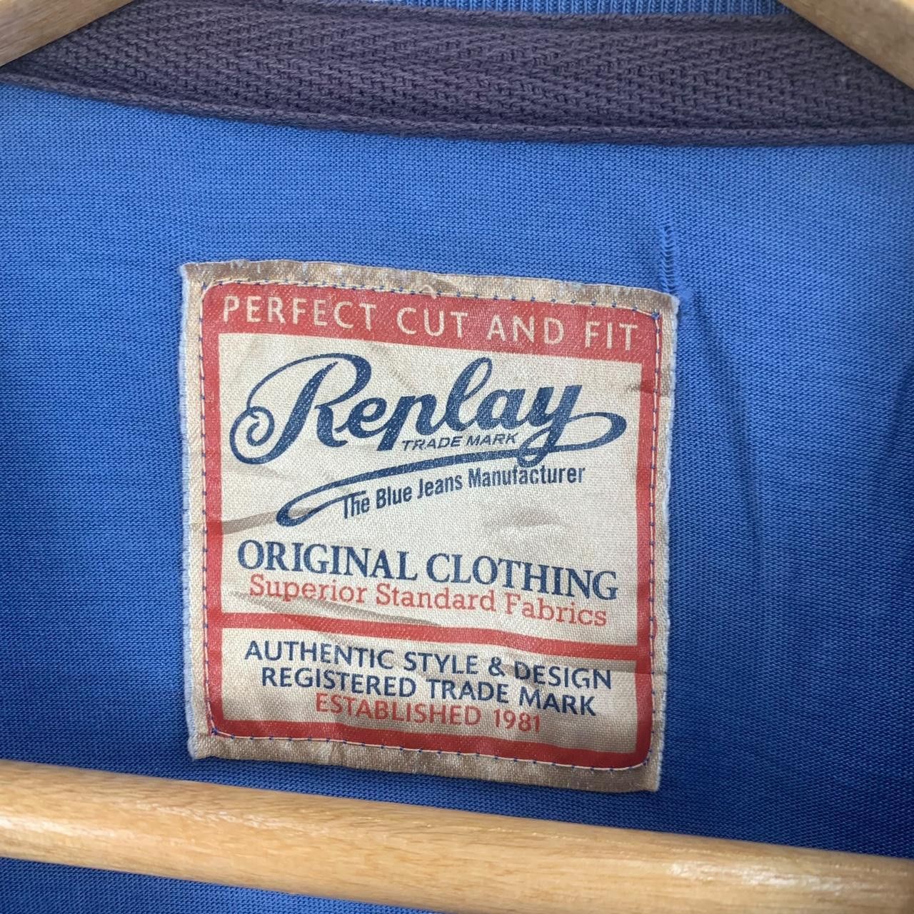 Replay Vintage REPLAY JEANS Perfect Cut & Fit Superior Tee Shirt Size US XL / EU 56 / 4 - 3 Thumbnail