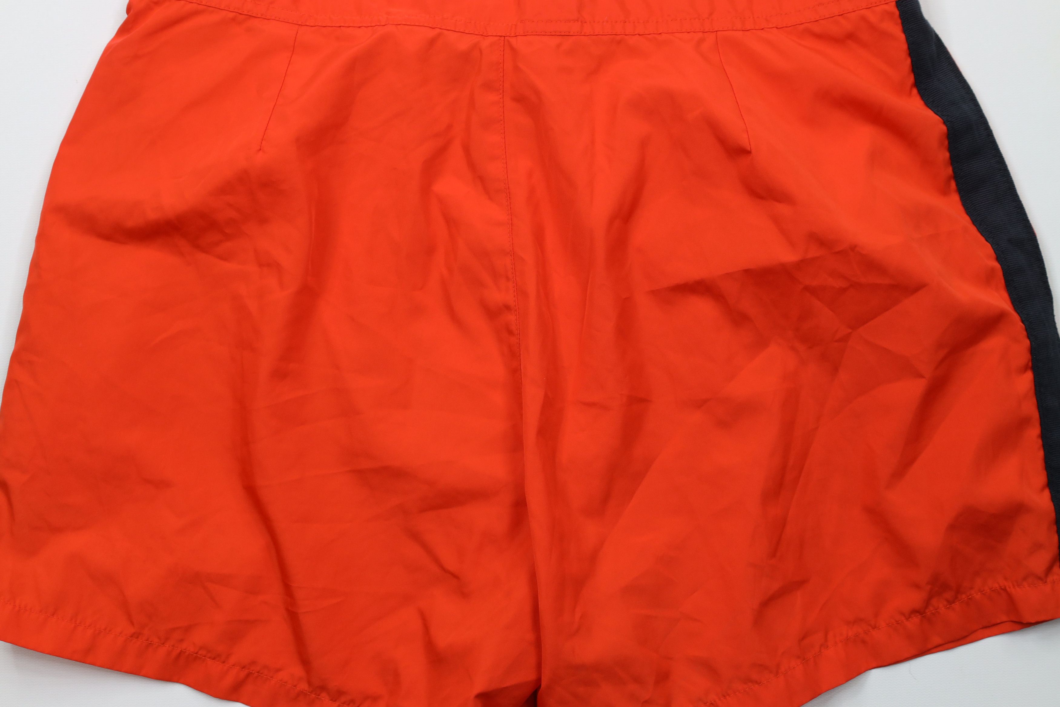 J.Crew × Vintage Vintage 90s J Crew Knee Lined Shorts Swim Trunks Orange Size US 34 / EU 50 - 11 Thumbnail