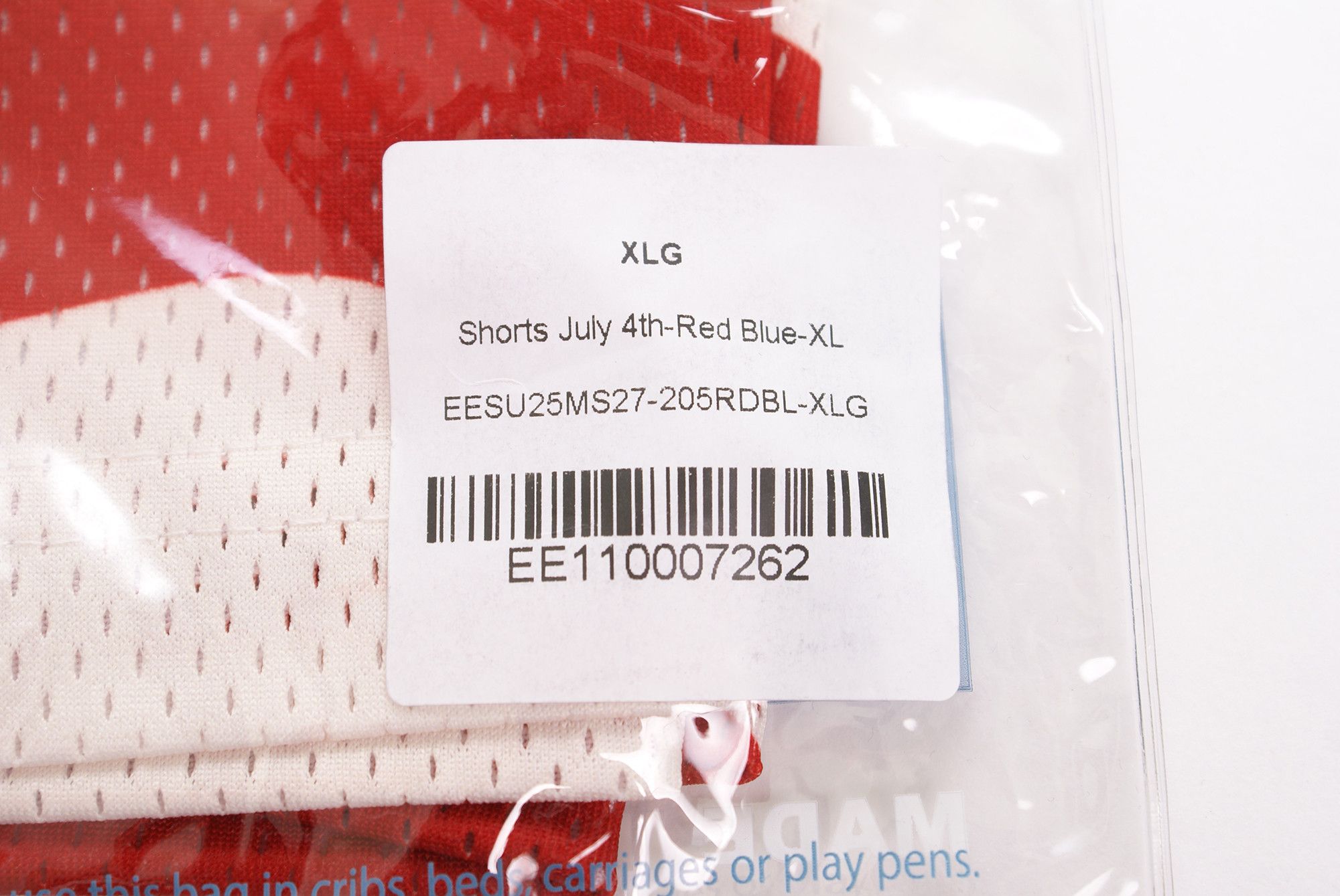 Eric Emanuel 2025 Eric Emanuel 4TH OF JULY USA FLAG EE Basic Short Size US 36 / EU 52 - 4 Thumbnail