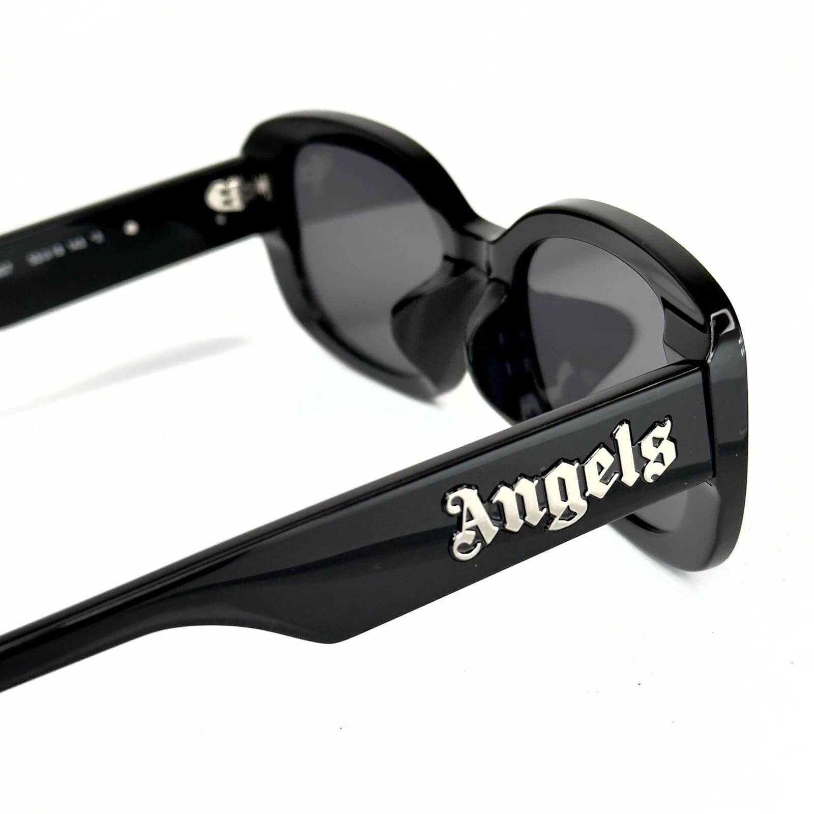 Palm Angels PALM ANGELS PERI10M 10M Angel Black Oval Logo Unisex Fashion Size ONE SIZE - 2 Thumbnail
