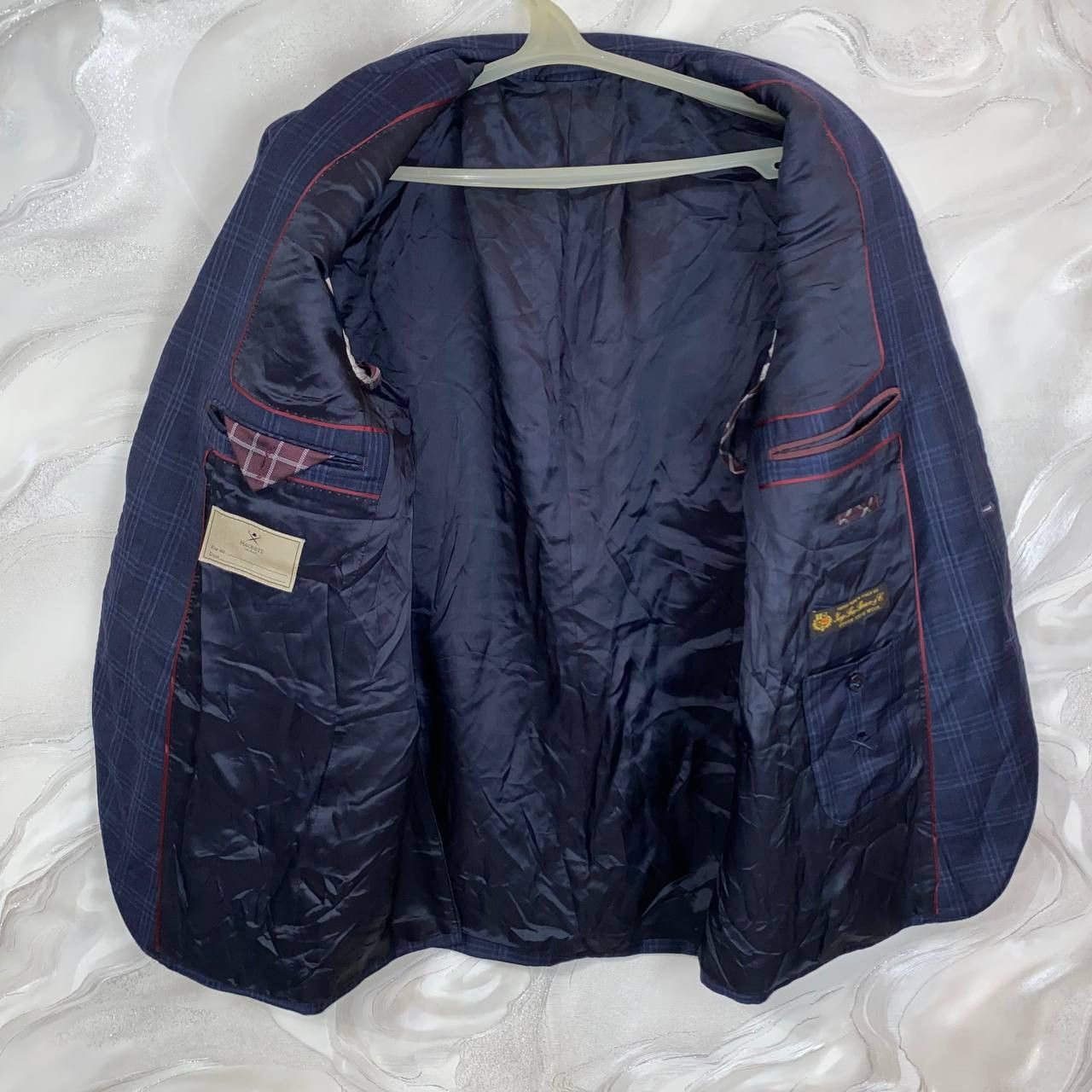 Hackett Hackett London Loro Piana Blazer Wool Size 40 Size 40R - 3 Thumbnail