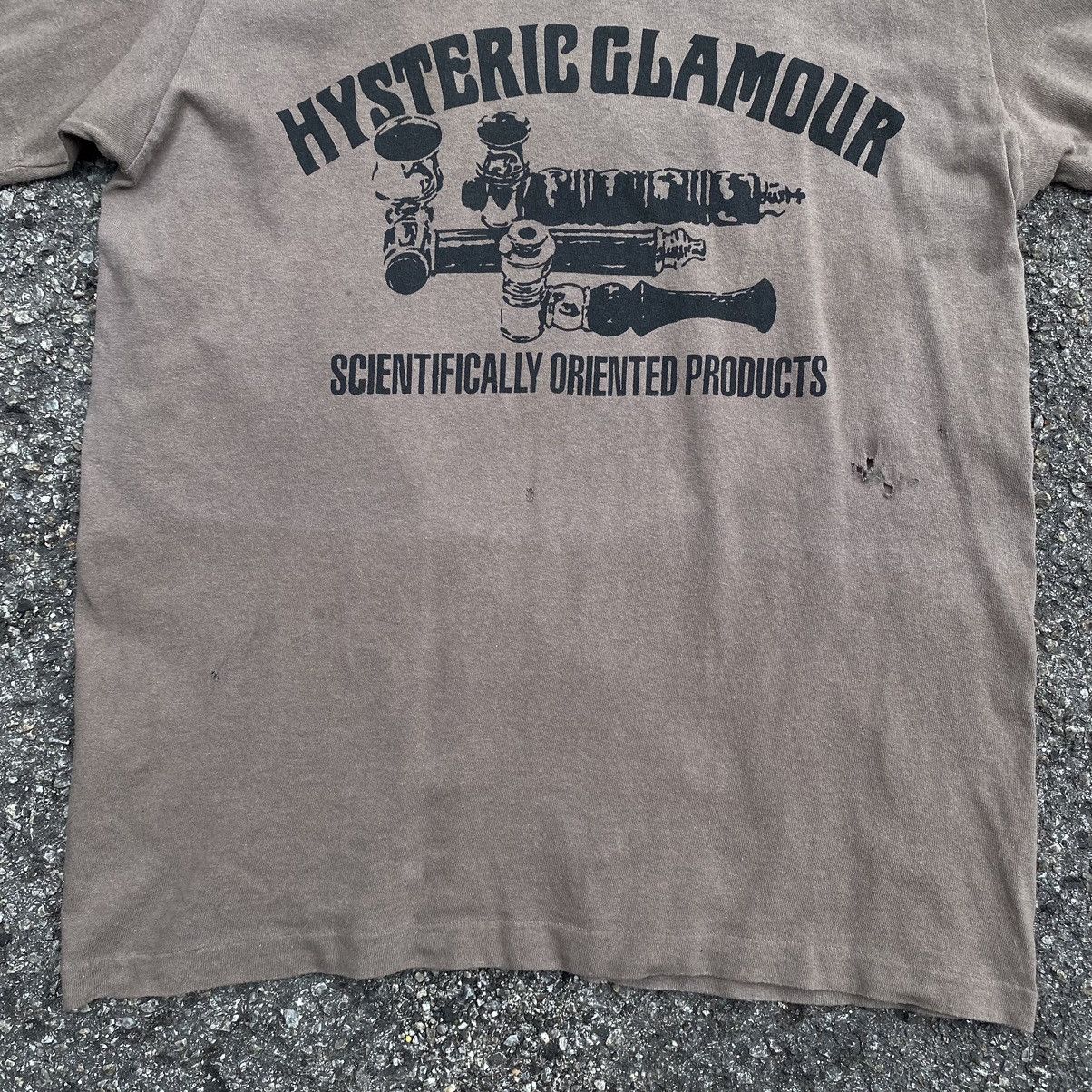 Hysteric Glamour Hysteric Glamour Scientifically Vintage Distressed Brown Size US M / EU 48-50 / 2 - 6 Thumbnail