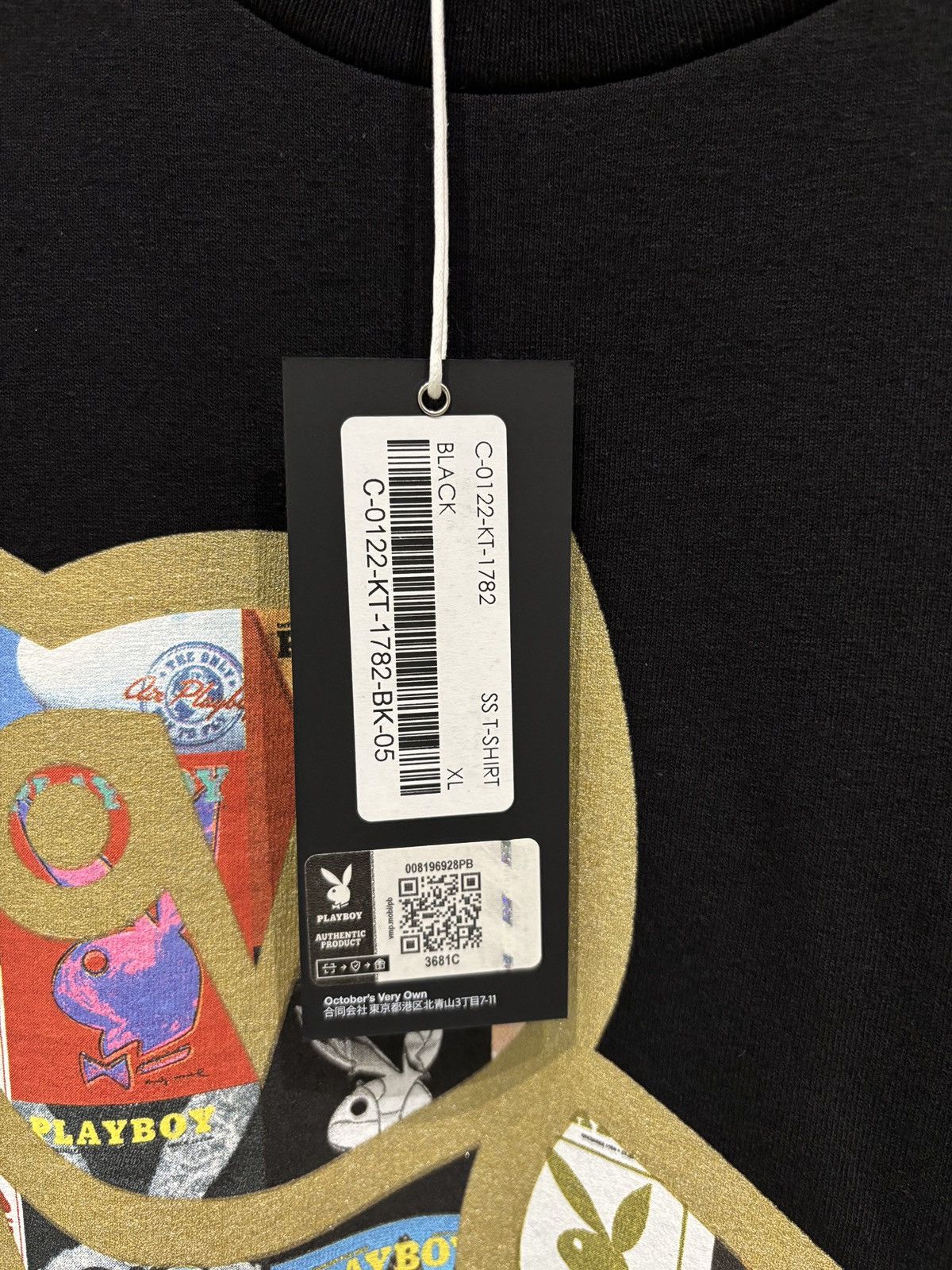 October's Very Own OVO X PLAYBOY Magazine Shirt Black Size: XL Size US XL / EU 56 / 4 - 4 Thumbnail