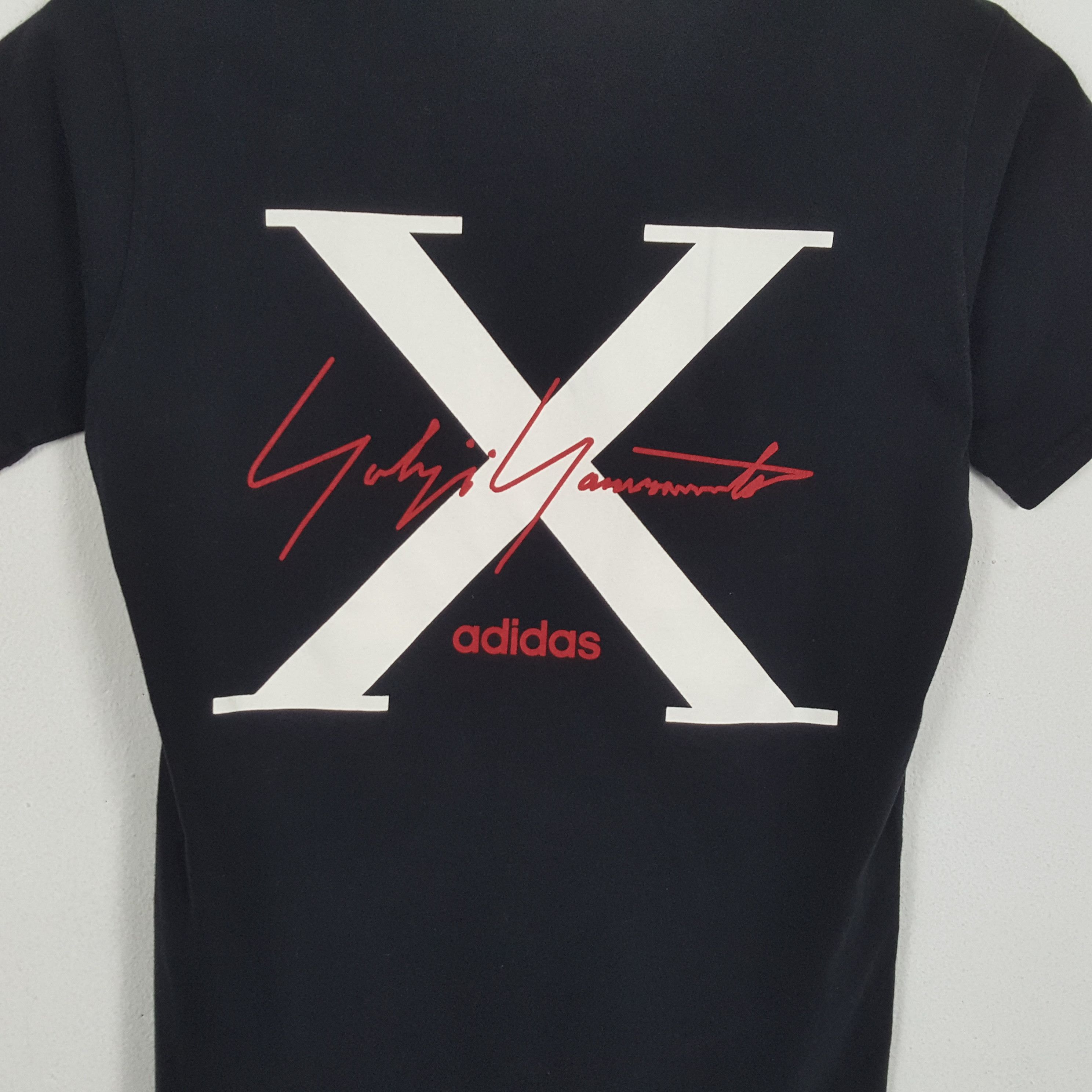 Adidas × Japanese Brand × Yohji Yamamoto ADIDAS X YOHJI YAMAMOTO Japanese Designer Custom Tshirt Size US S / EU 44-46 / 1 - 2 Thumbnail