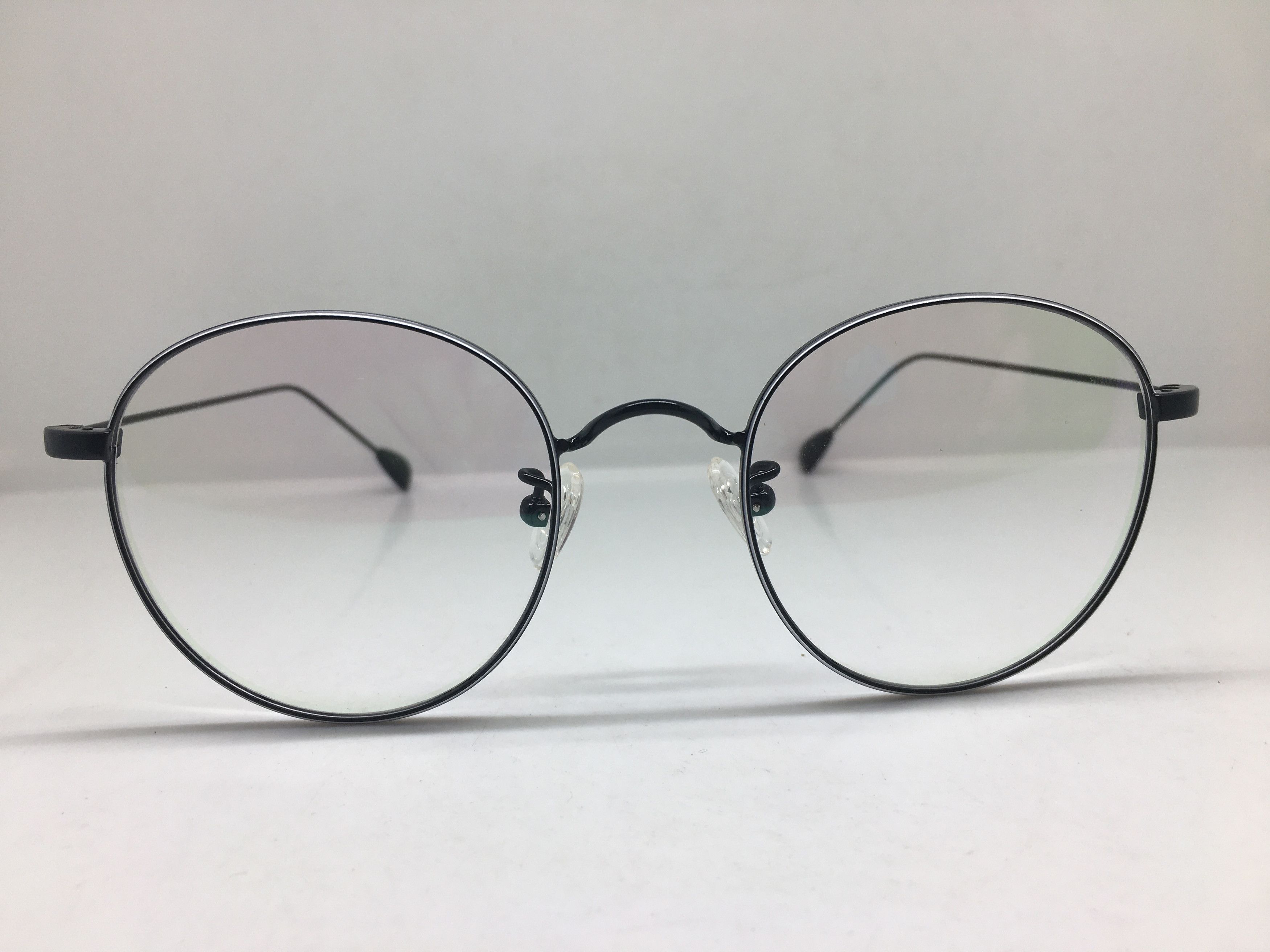 Other Black White Round Eyeglasses Frame BUDDY HOLLY Size ONE SIZE - 1 Thumbnail