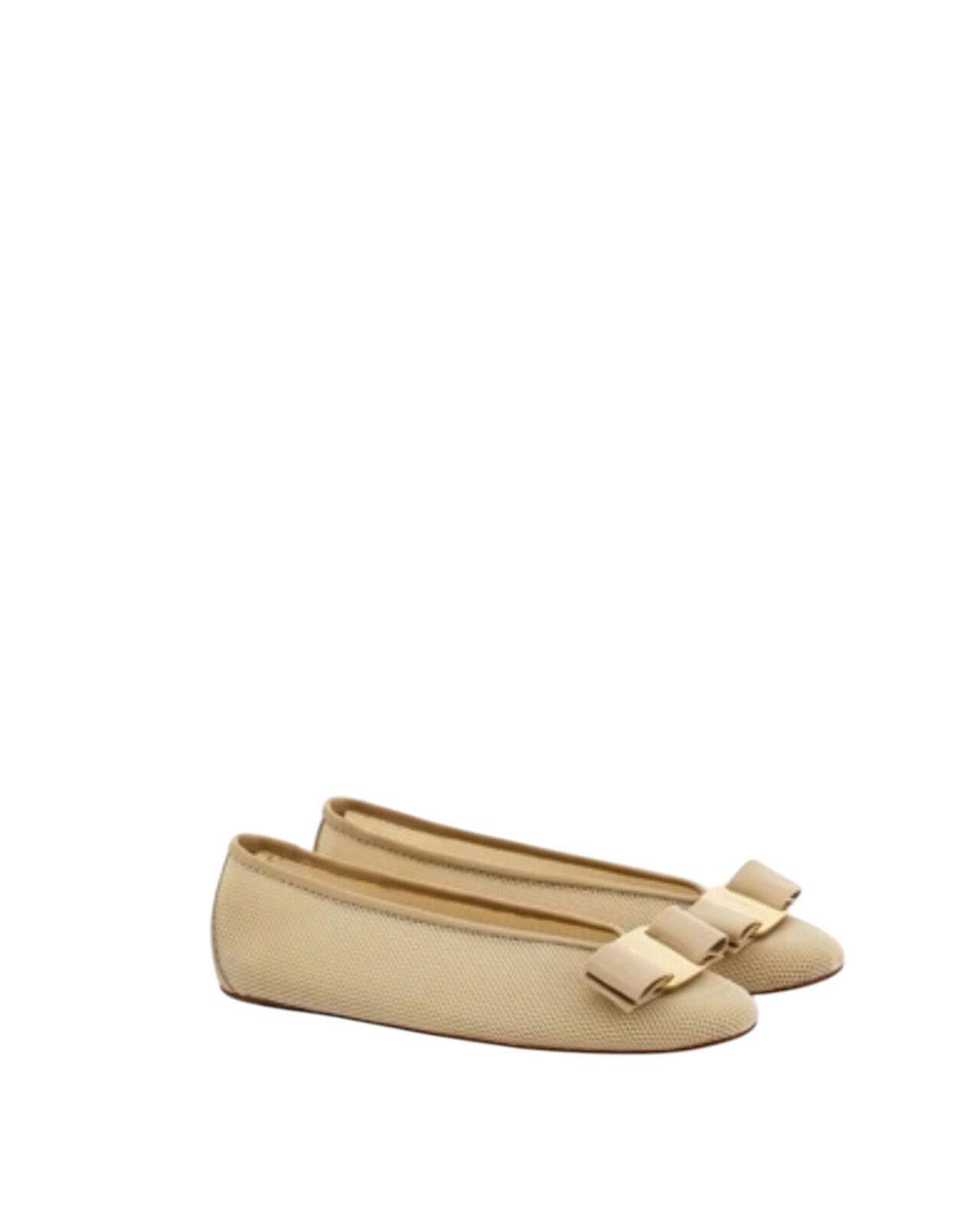 Salvatore Ferragamo Ferragamo Vara Bow Ballet Flat Size ONE SIZE - 2 Thumbnail