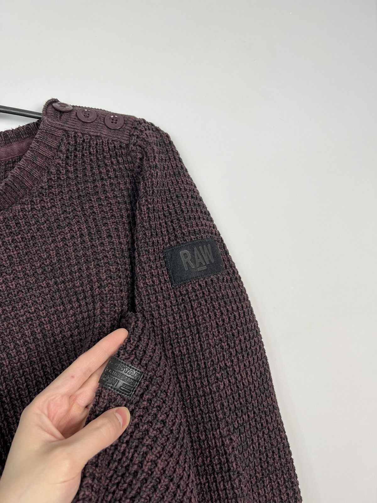 G-Star Thick Sweater G Star RAW Logo Patch Size US S / EU 44-46 / 1 - 2 Thumbnail