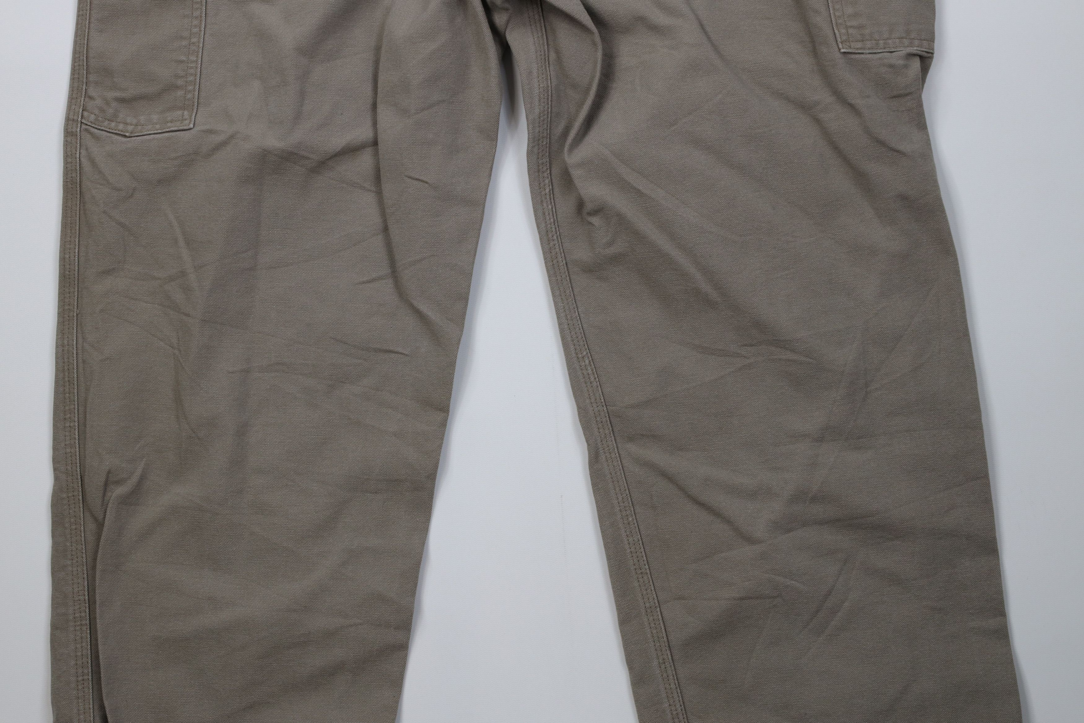 Carhartt Vintage Y2K Carhartt Canvas Wide Leg Dungaree Pants Desert Size US 38 / EU 54 - 11 Thumbnail