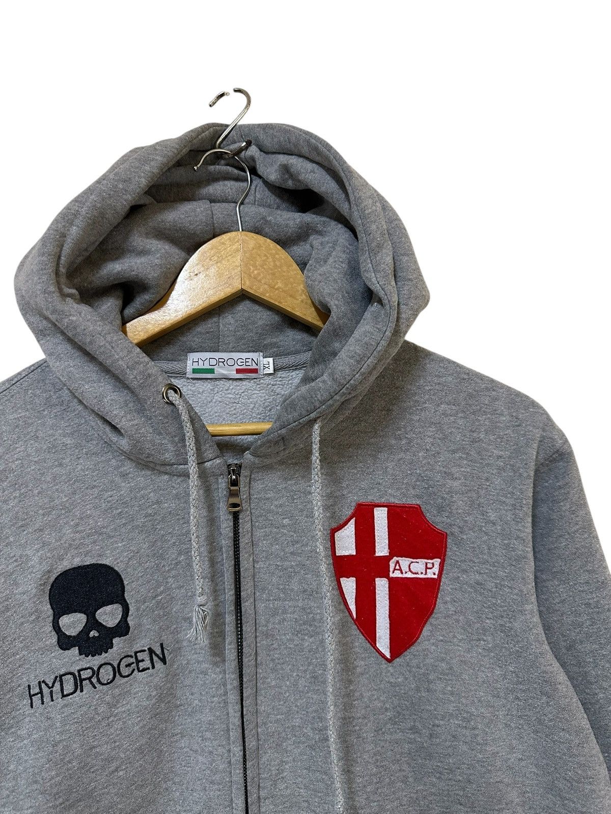 HYDROGEN HYDROGEN Hoodie Full Zip Size US XL / EU 56 / 4 - 4 Thumbnail