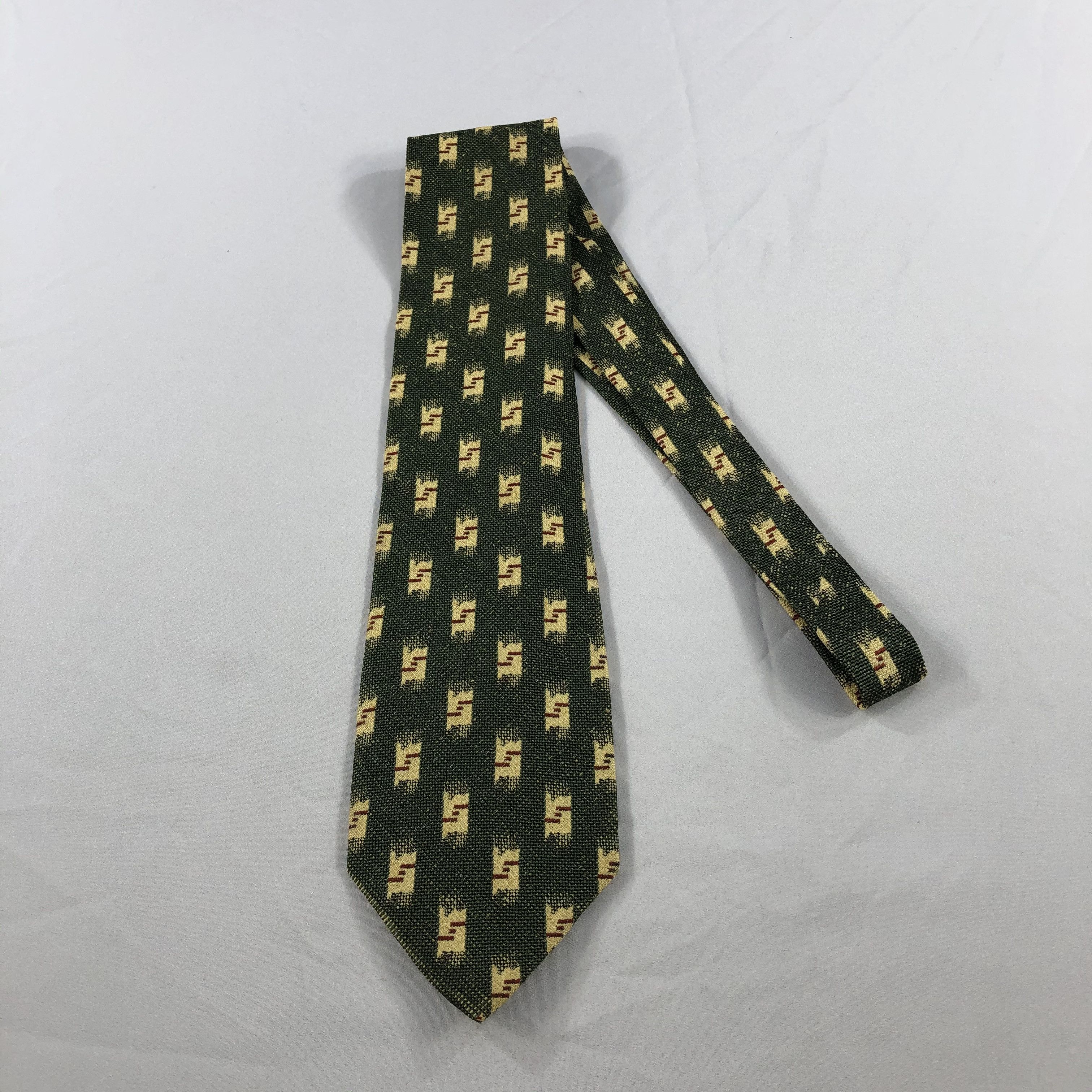 Krizia Uomo × Vintage Krizia Uomo Silk Neck Ties T99 Size ONE SIZE - 1 Thumbnail