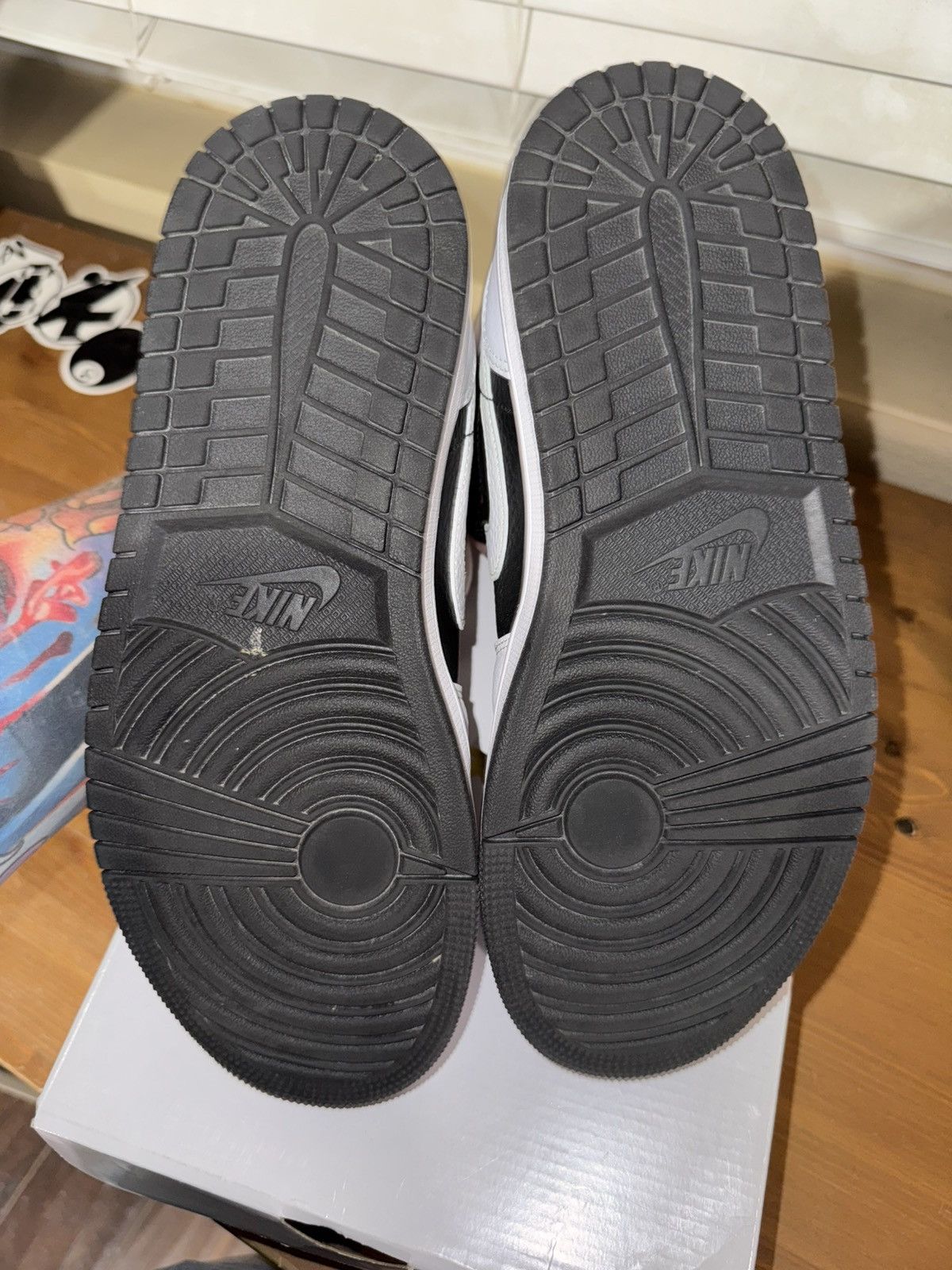 Nike Jordan 1 Mid Split - 10w/8.5m - Used but CLEAN! Size US 10 / IT 40 - 7 Thumbnail