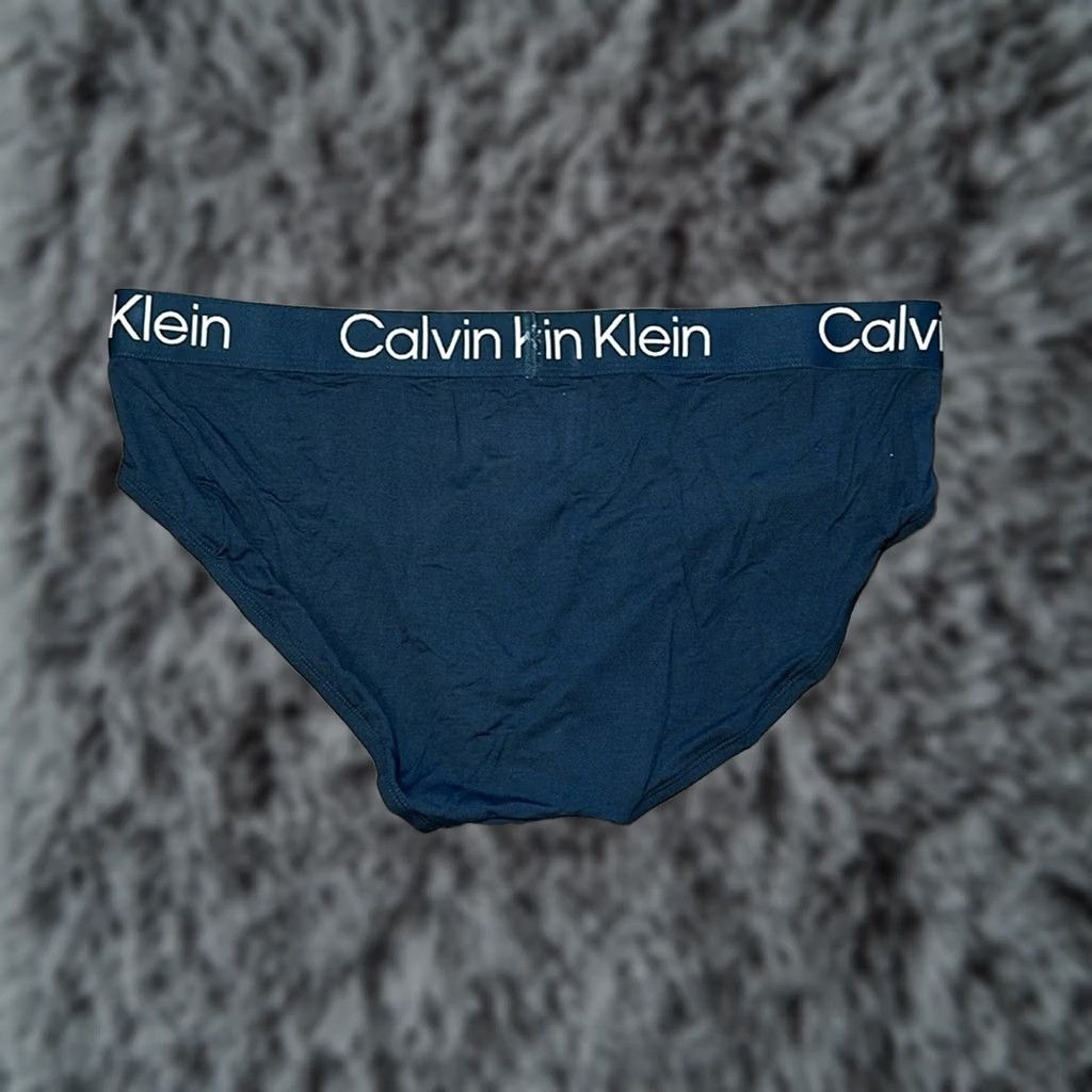Calvin Klein Calvin Klein Brief Underwear XL Men Navy Blue Modern Ultra Soft Modal Regular Size XL Mens Underwear Size US 36 / EU 52 - 1 Thumbnail