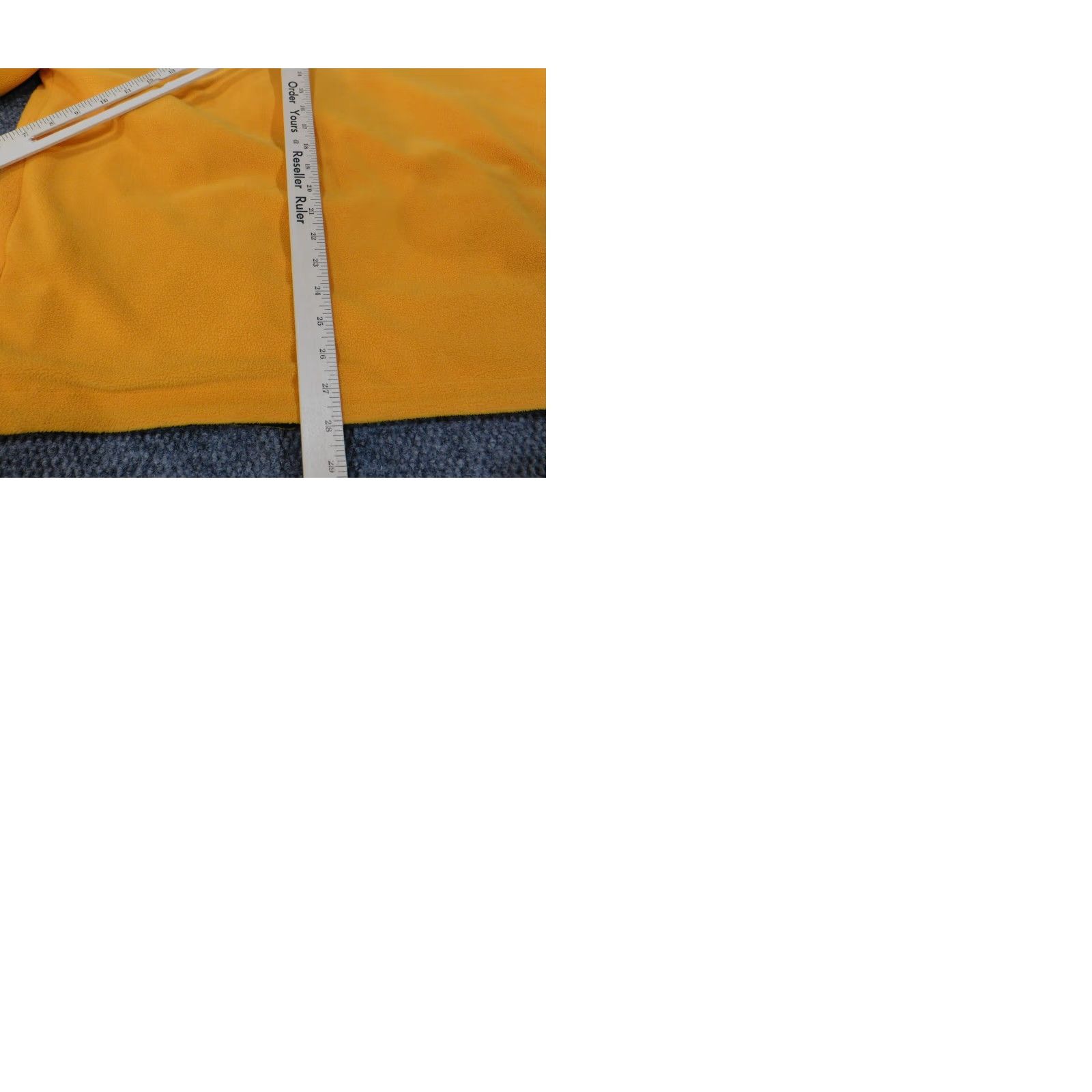 Tommy Hilfiger VINTAGE Tommy Hilfiger Jacket Mens Small Blue Reversible Fleece Yellow 90s Bomber Zip Size US S / EU 44-46 / 1 - 12 Thumbnail