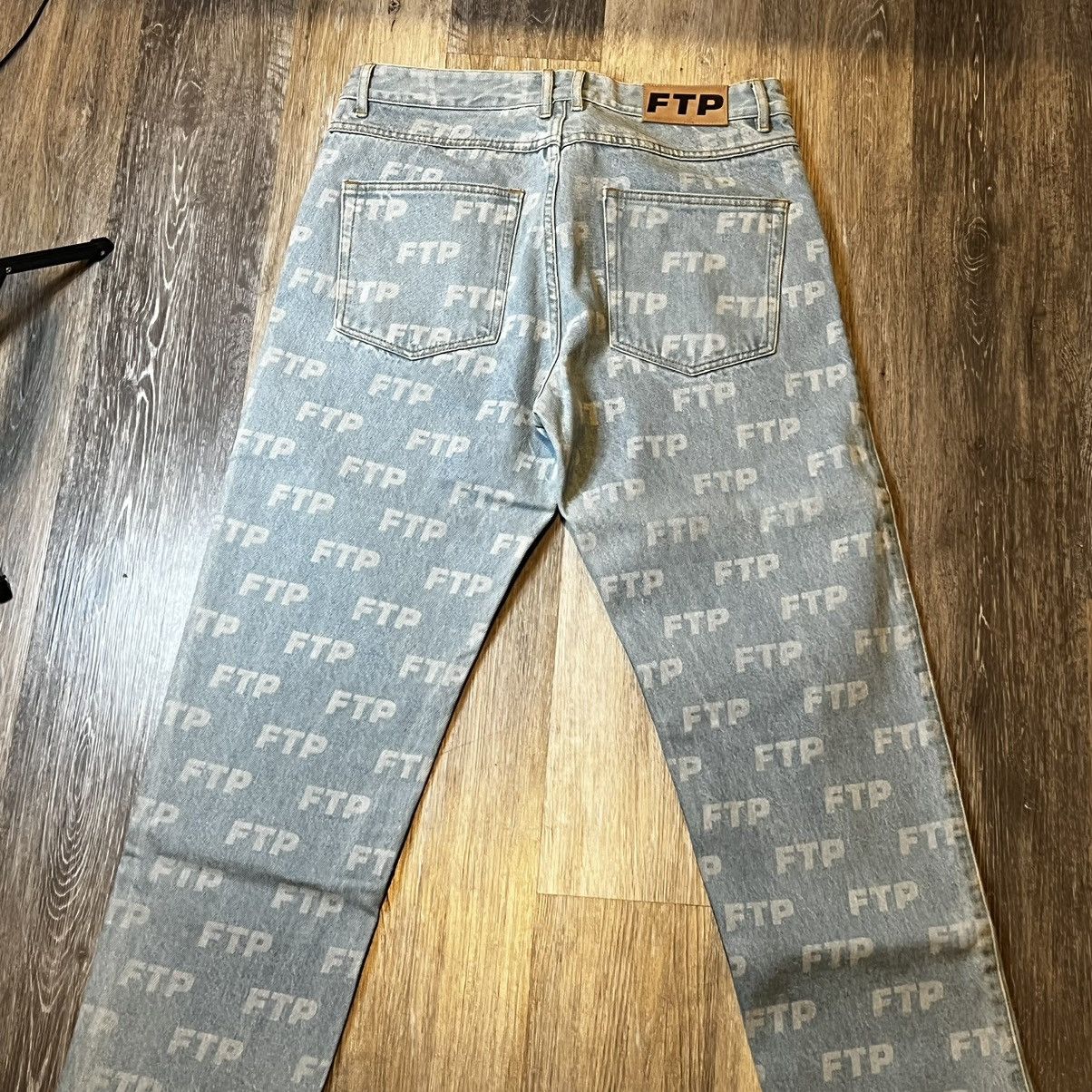 Fuck The Population Fuck The Population Allover Denim pant Jeans Size US 32 / EU 48 - 22 Thumbnail