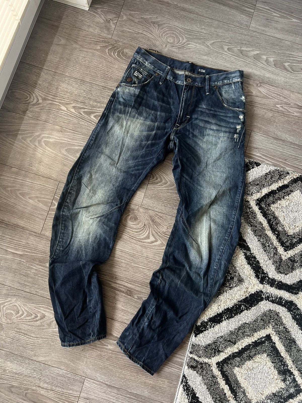 G star shops 3d loose tapered jeans