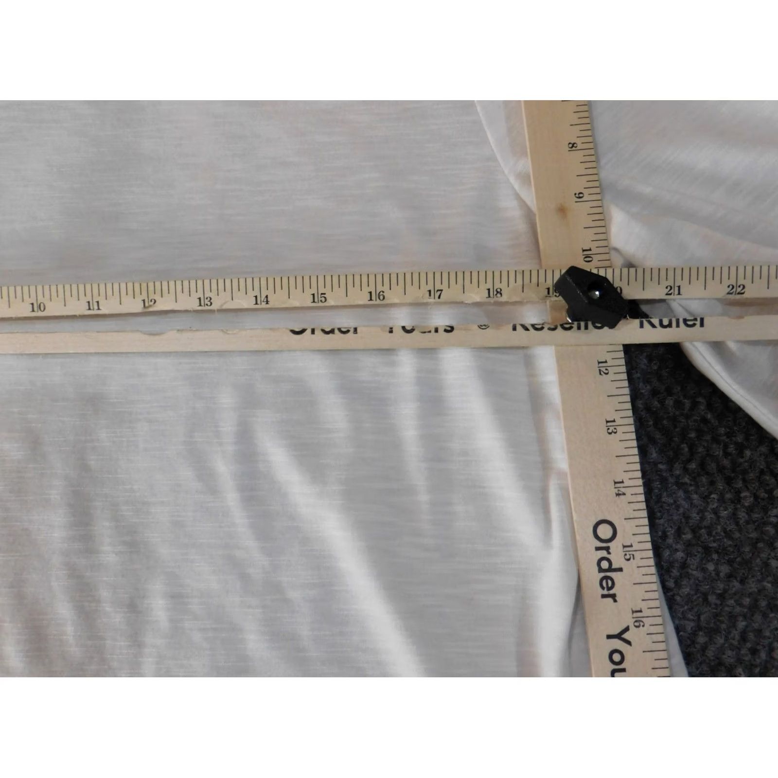 Jones New York Jones New York Blouse Shirt Women Large White Signature Pullover Crew Neck Polyester Rayon Stretch Casual Classic Size L / US 10 / IT 46 - 5 Thumbnail