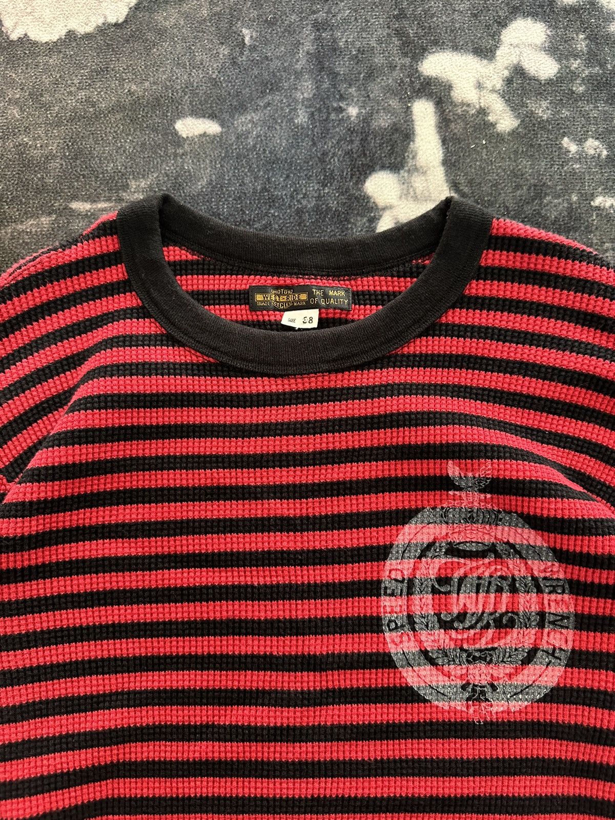 WEST RIDE Rare Westride Japan cotton heavy weight warmer long sleeve Size US S / EU 44-46 / 1 - 7 Thumbnail