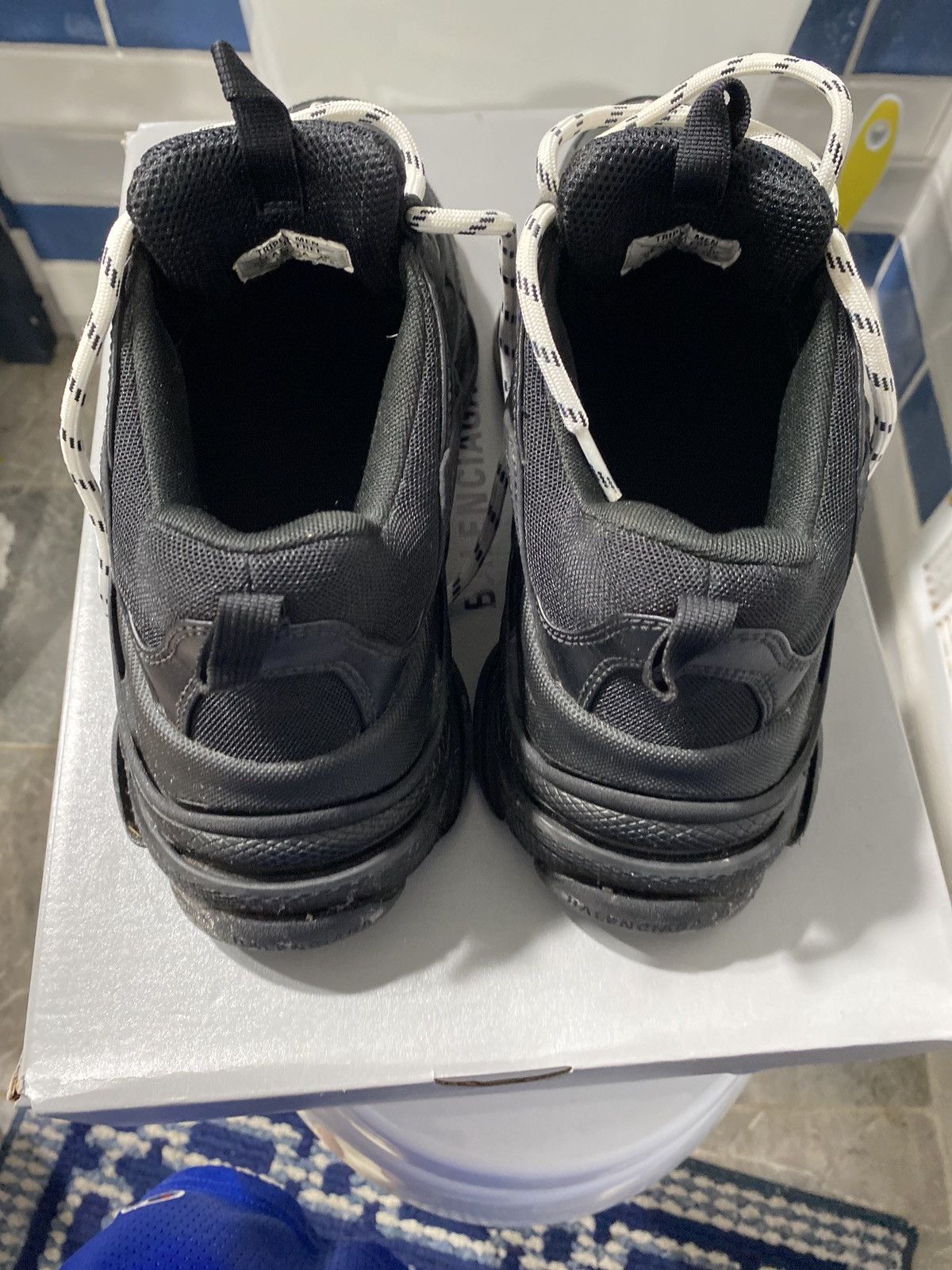 Balenciaga Balenciaga Triple S Black Size US 7.5 / EU 40-41 - 1 Thumbnail
