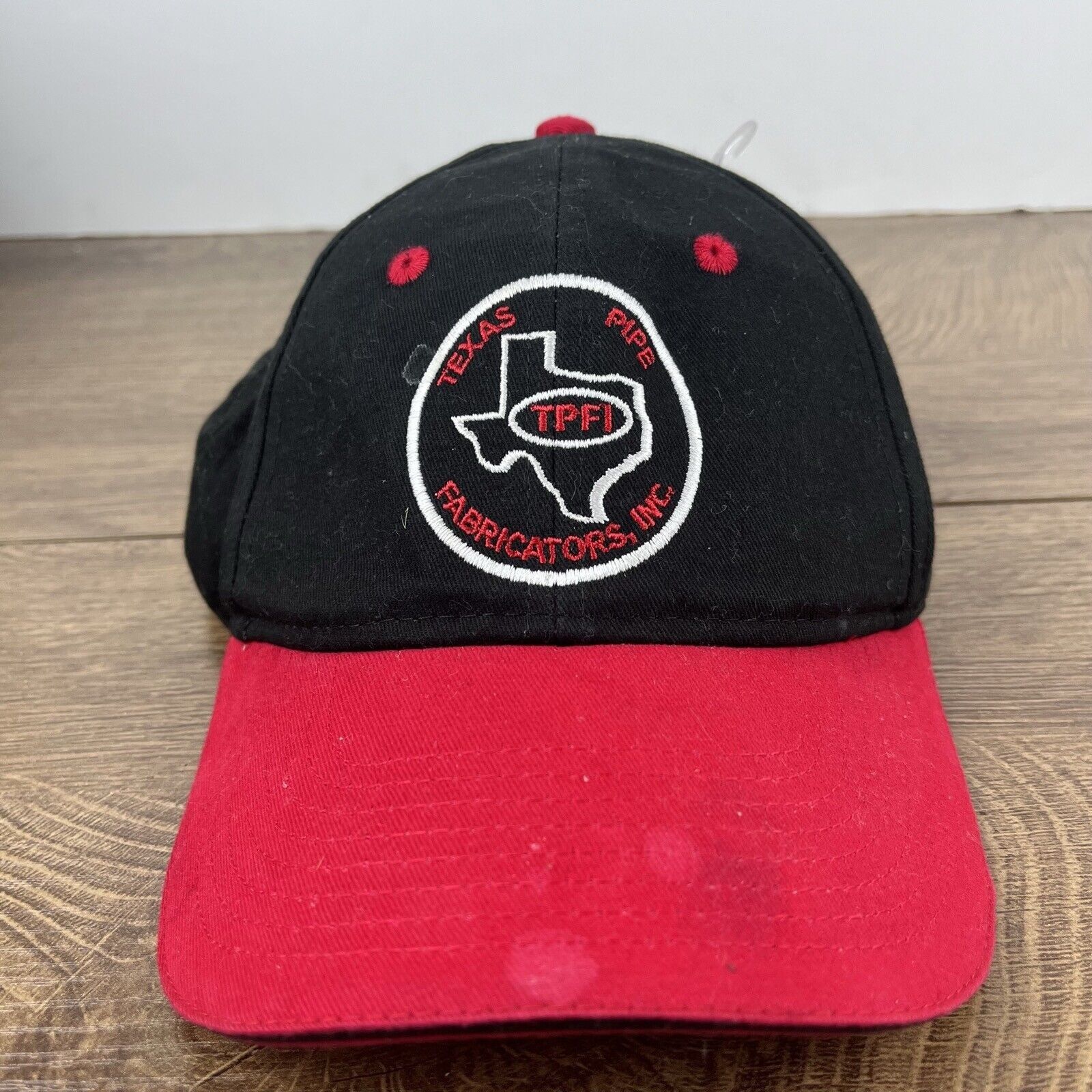 Other Texas Pipe Fabricators Hat TPFI Black Cap Hat Adjustable Hat Size ONE SIZE - 3 Thumbnail