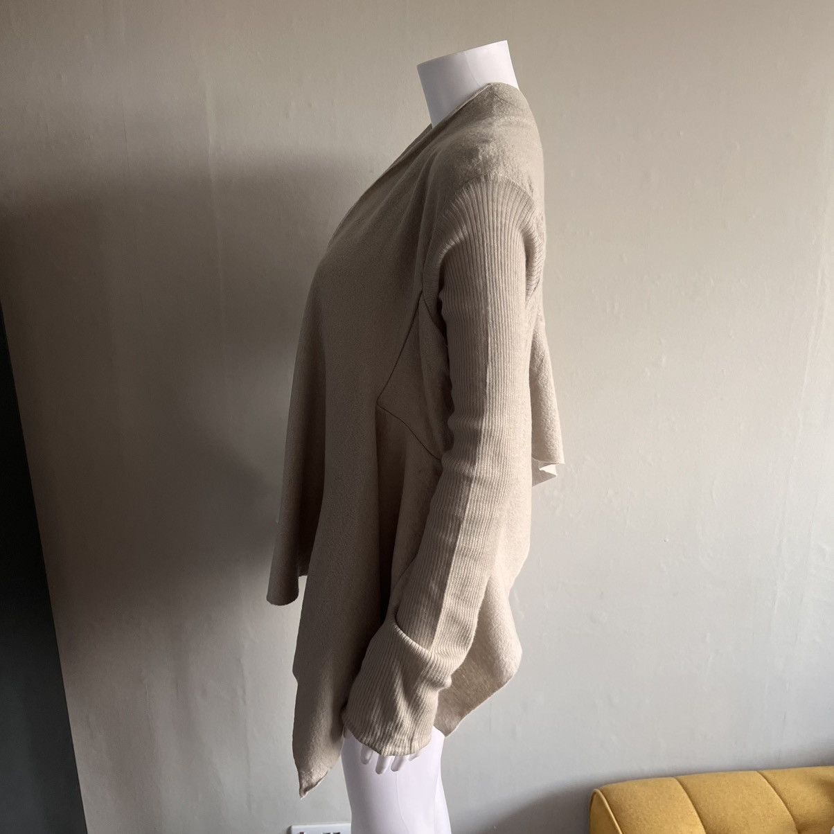 Rick Owens Rick Owens SS06 Tungsten Boiled Wool Vintage Pearl Cardigan Size M / US 6-8 / IT 42-44 - 5 Thumbnail