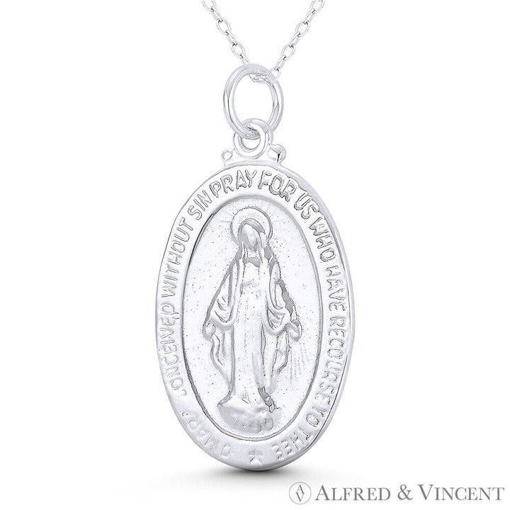 Other Holy Mother Virgin Mary Miraculous Medal Pendant Size ONE SIZE - 1 Preview