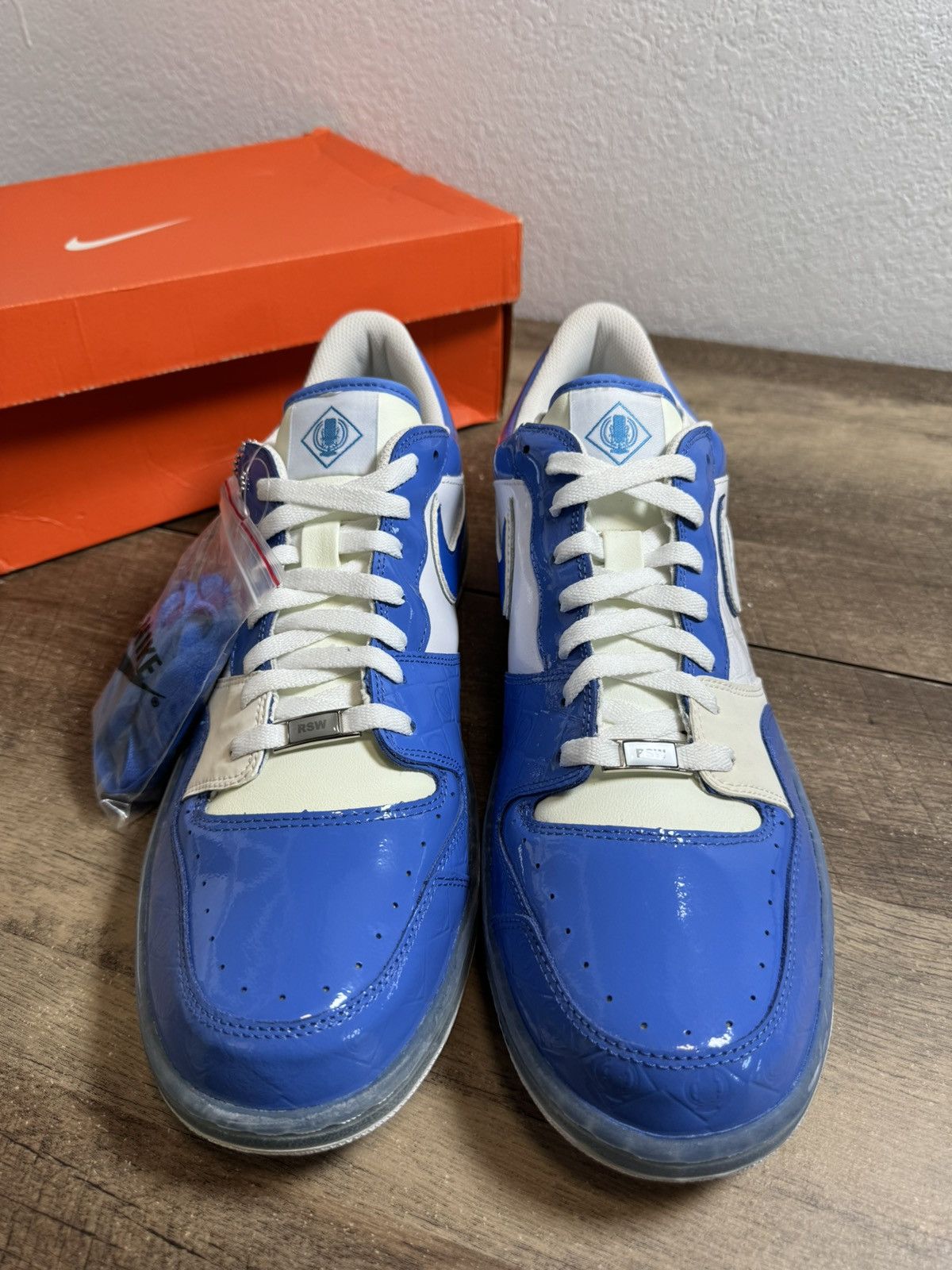 Nike SAMPLE 2007 Nike Court Force Low Ryo The Skywalker Size 15 Size US 15 / EU 48 - 3 Thumbnail
