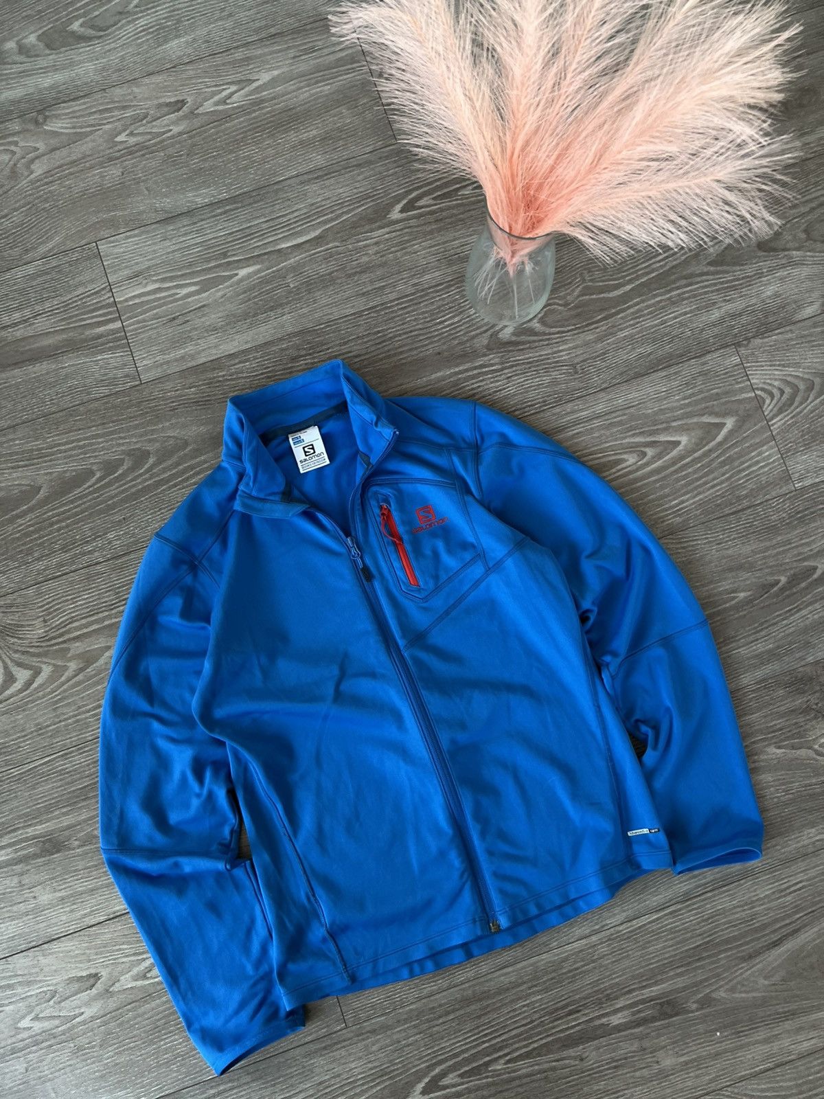 Salomon Salomon Advanced Skin Warm Zip Chest Pocket Sweatshirt Size US S / EU 44-46 / 1 - 7 Thumbnail