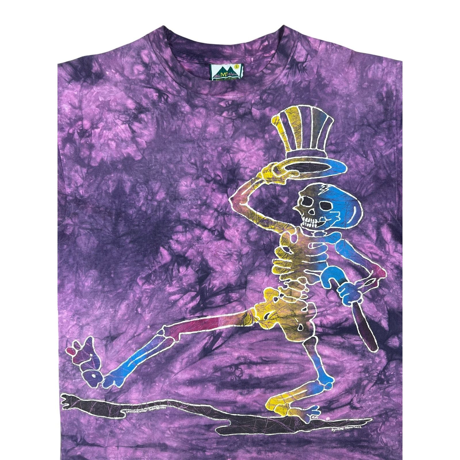 Band Tees × Grateful Dead × The Mountain 1994 The Mountain Grateful Dead Shake Your Bones band tee Size US L / EU 52-54 / 3 - 2 Thumbnail