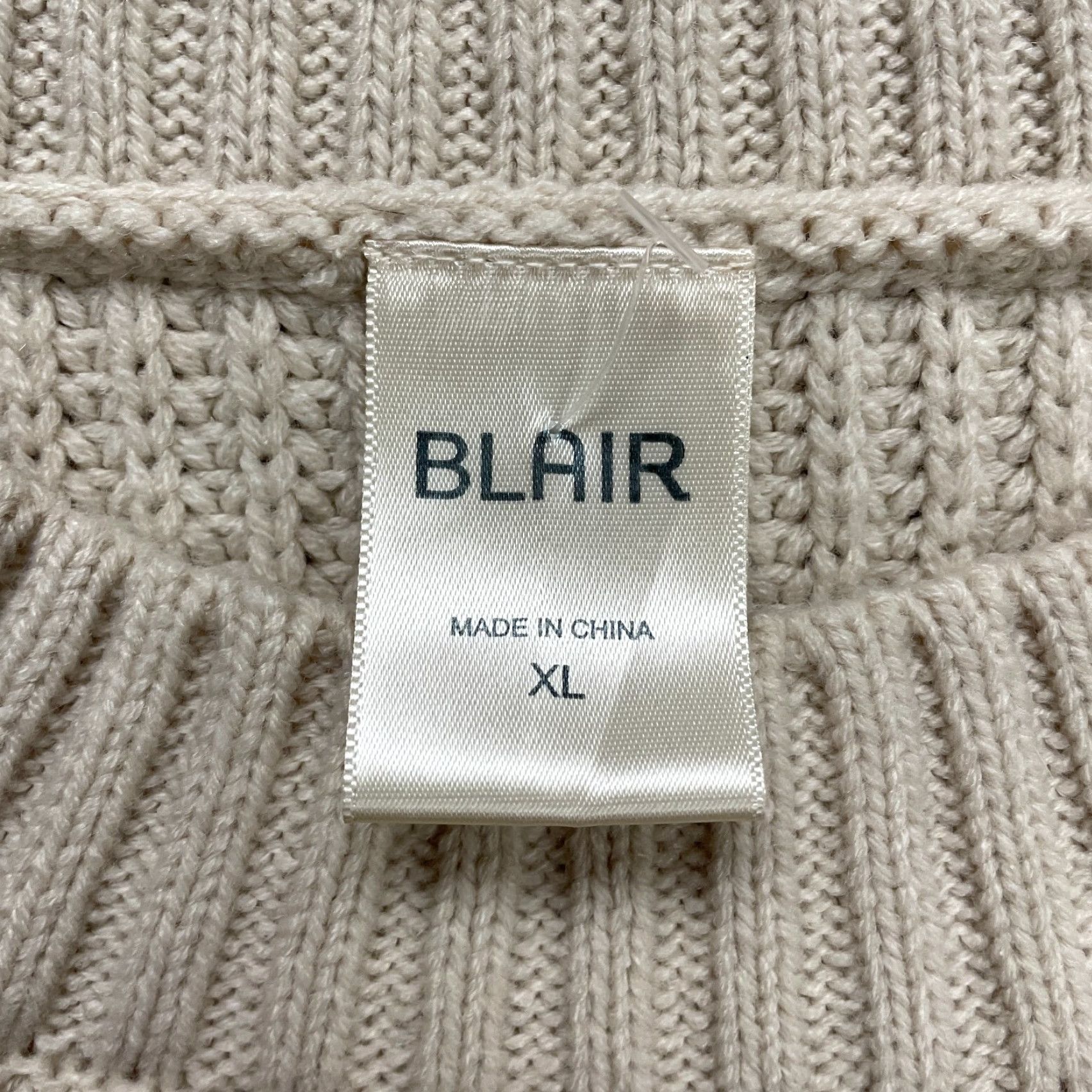 Blair VINTAGE Blair Waffle Knit Sweater Pullover Women's XL Short Sleeve Brown Casual Fall Summer Winter Size XL / US 12-14 / IT 48-50 - 4 Thumbnail