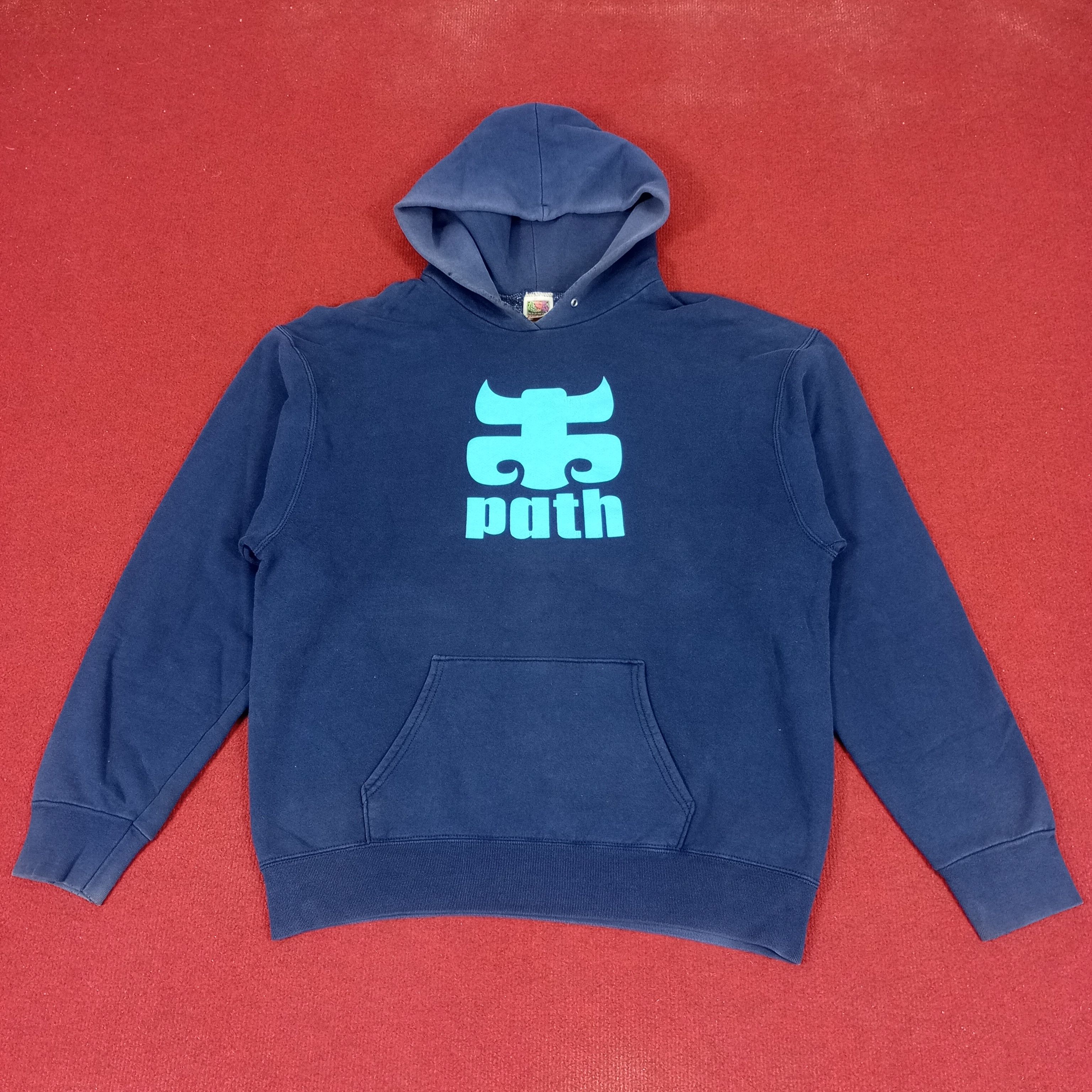 Vintage Path Streetwear Style Vintage Hoodies Size US L / EU 52-54 / 3 - 1 Thumbnail