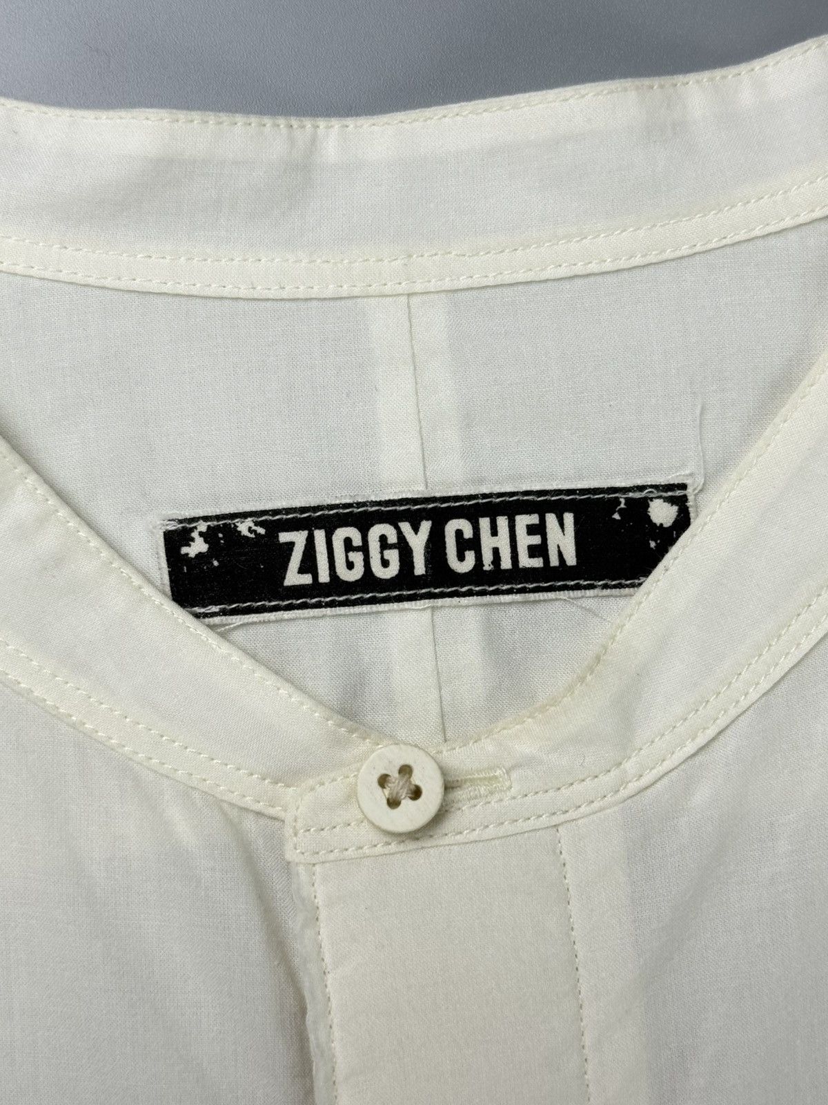 Ziggy Chen Ziggy Chen - AW18 Mao Collar Shirt Size US M / EU 48-50 / 2 - 3 Thumbnail