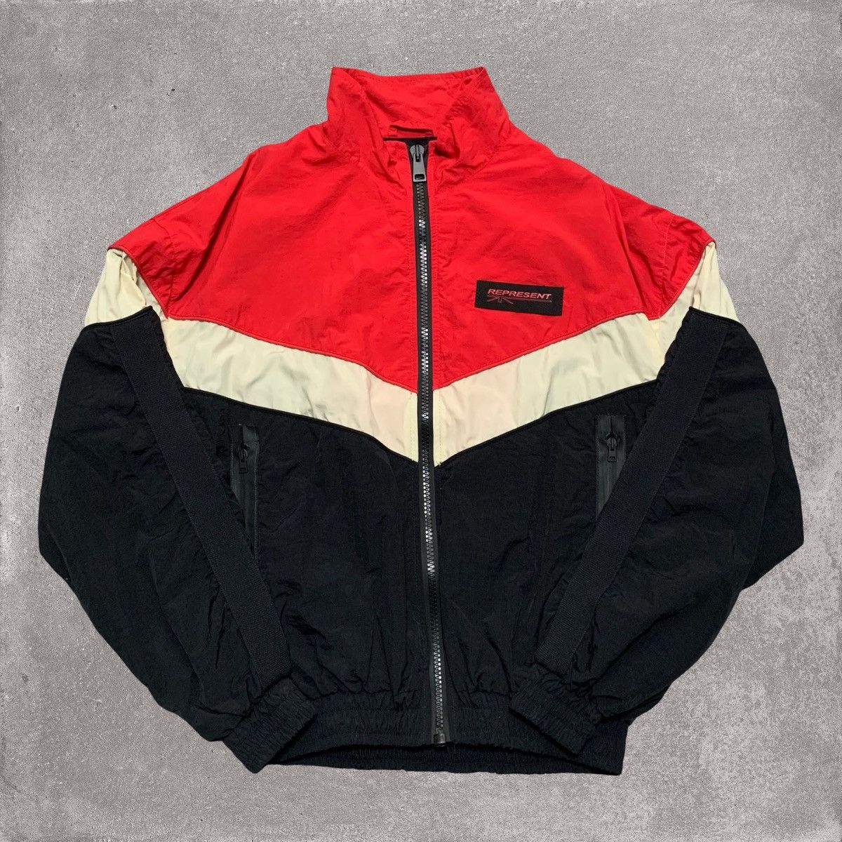Represent Clo. Represent Medium Track Jacket Black Red 2018 Size US M / EU 48-50 / 2 - 1 Thumbnail