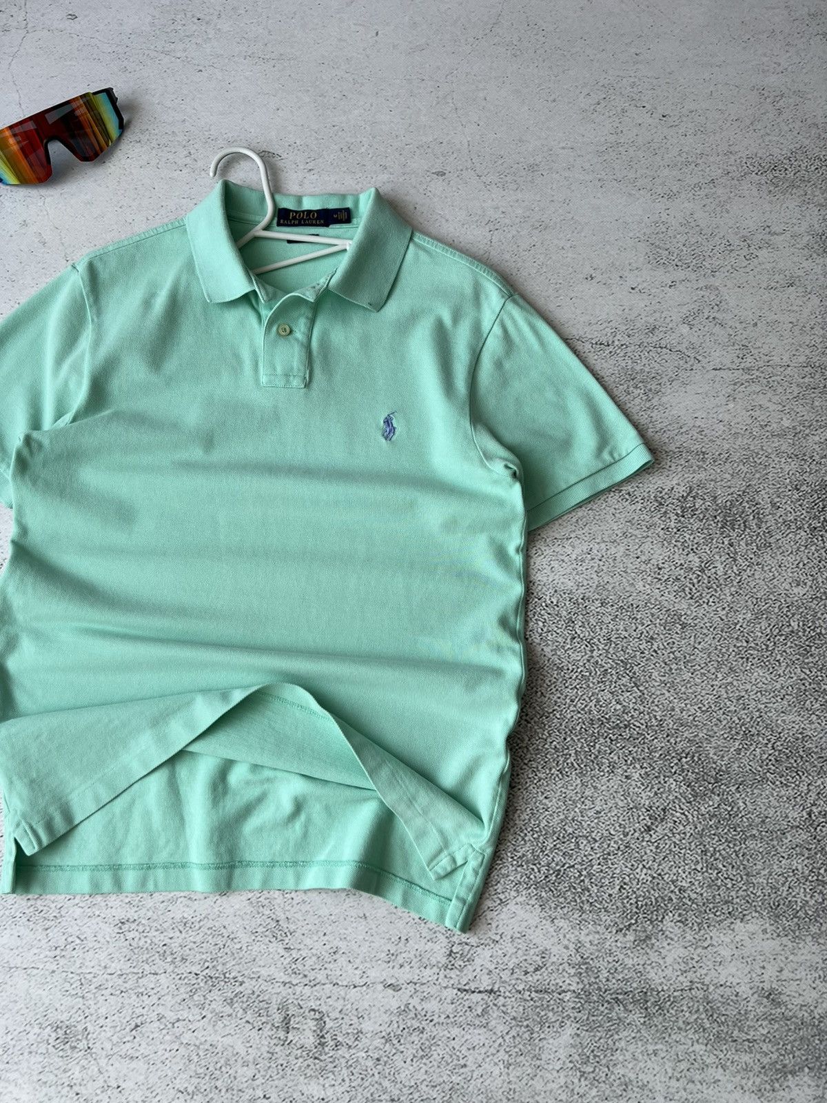 Polo Ralph Lauren Polo Ralph Lauren Mint Green Polo Shirt – Classic Size M Size US M / EU 48-50 / 2 - 2 Thumbnail