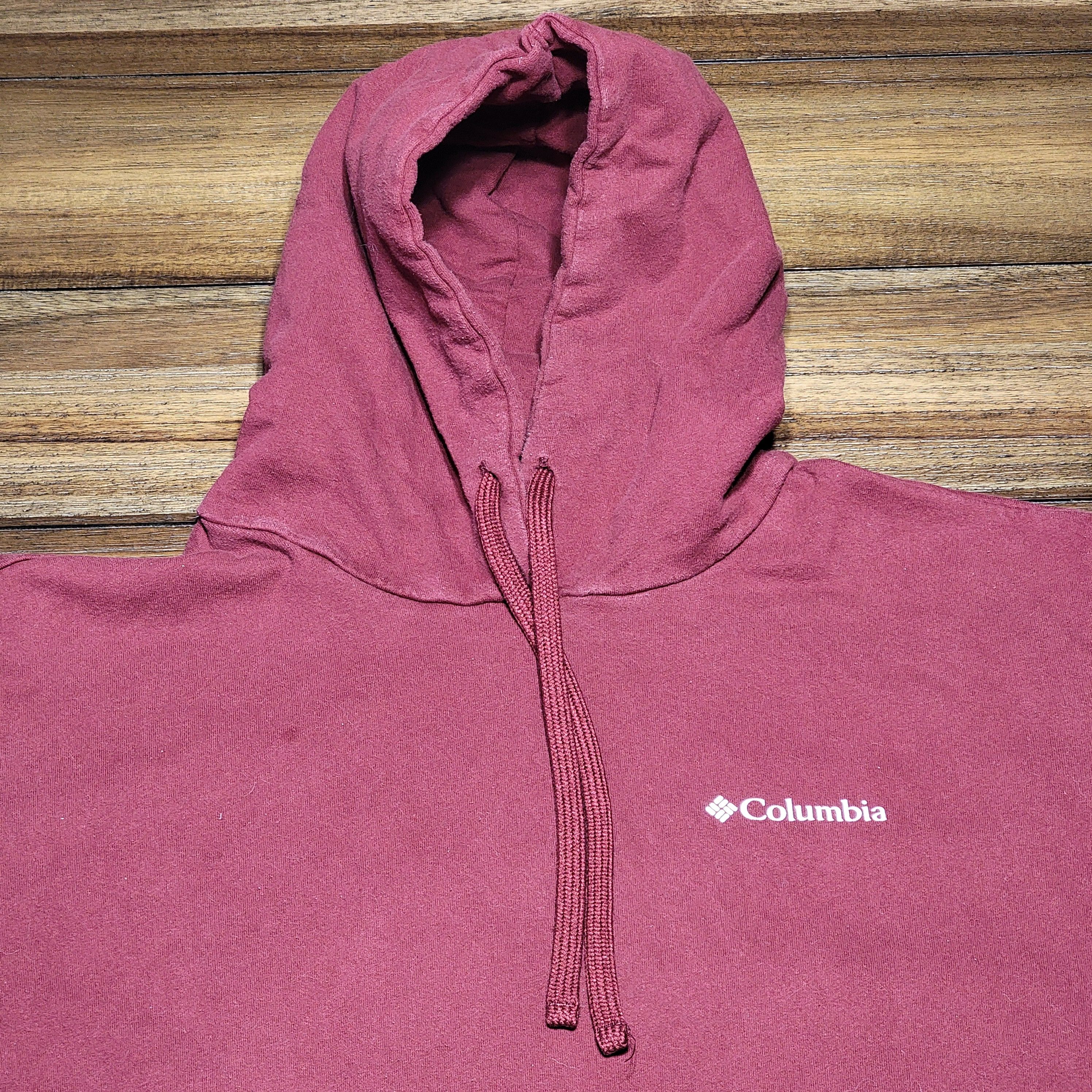 Columbia Columbia LS Burgundy Unisex Hoodie - Size XL Size US XL / EU 56 / 4 - 2 Thumbnail