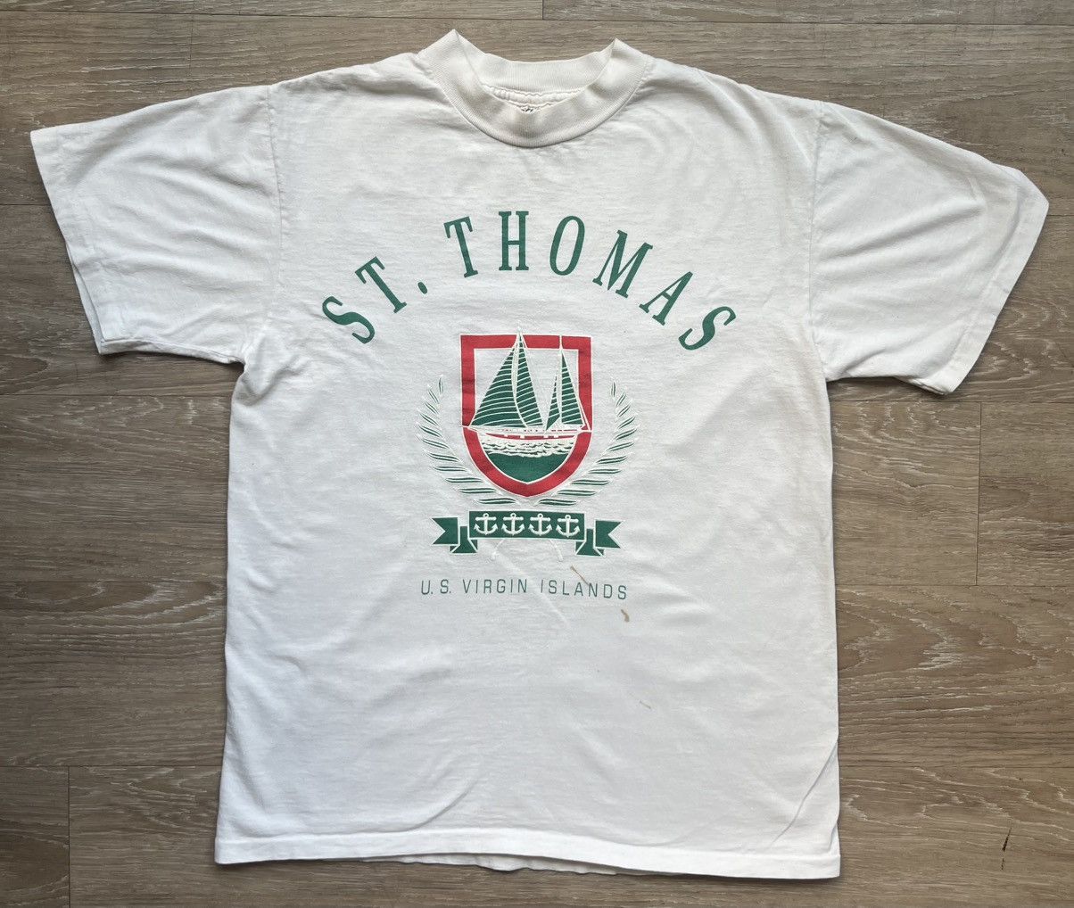 Other Vintage 80s Virgin Islands Tee Size US M / EU 48-50 / 2 - 1 Thumbnail